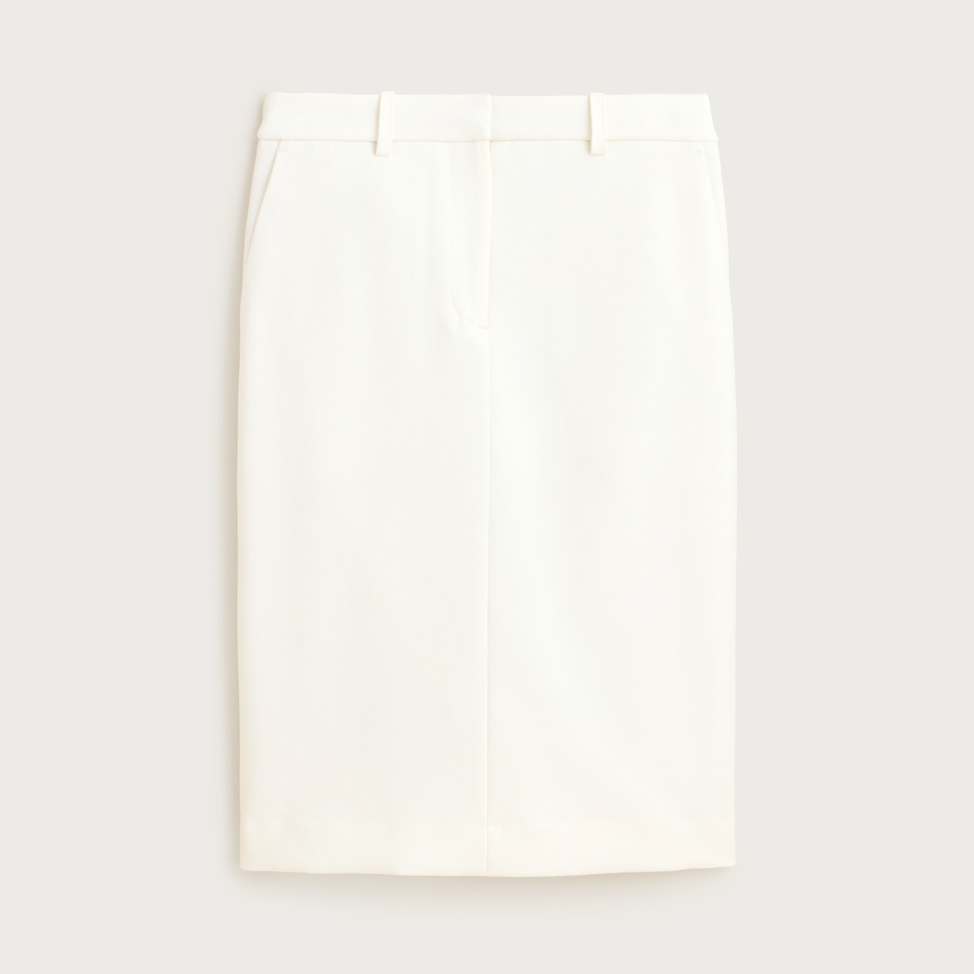 Trouser pencil skirt in four-season stretch