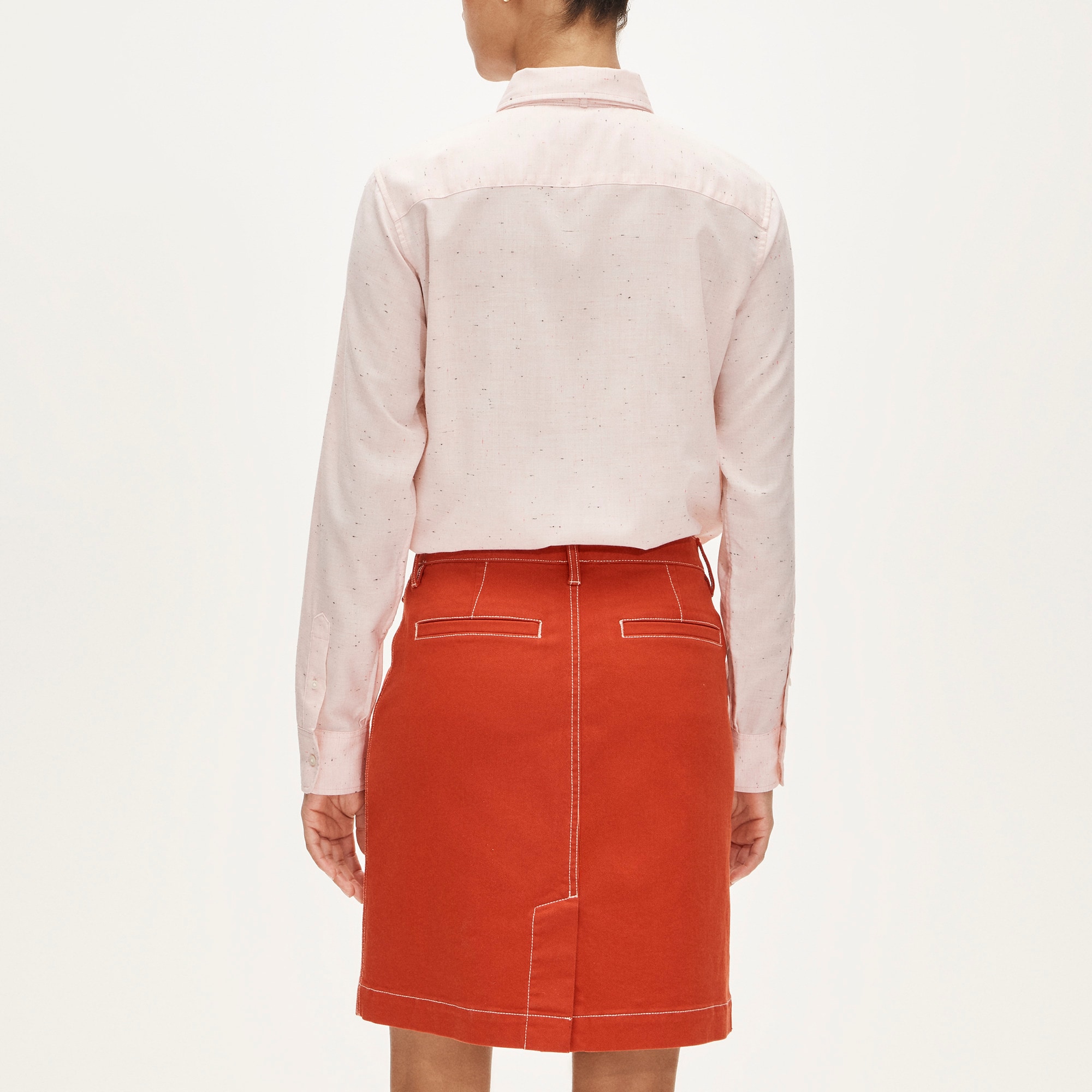 Utility-pocket pencil skirt - image 5