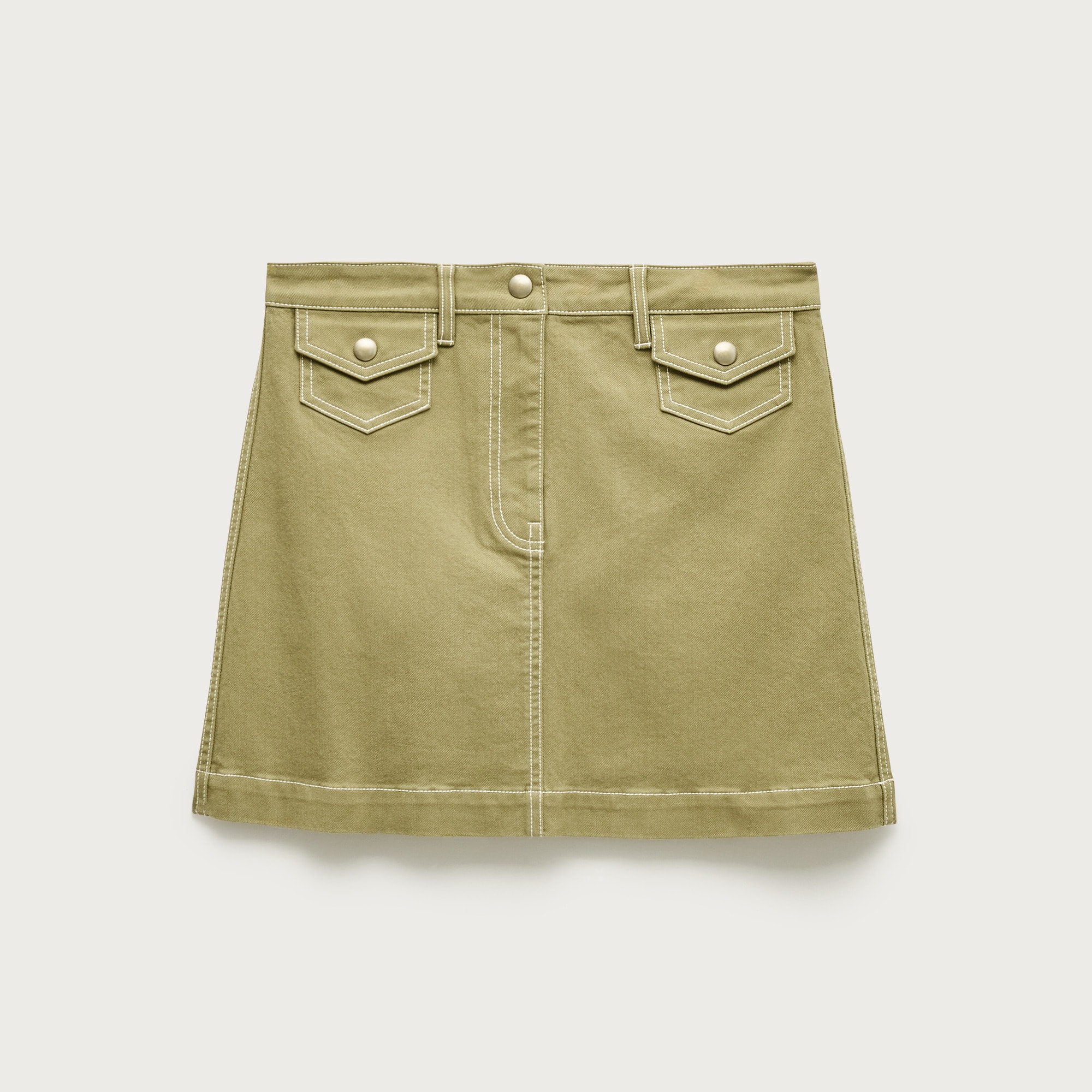 Utility-pocket mini skirt from J.Crew - $128