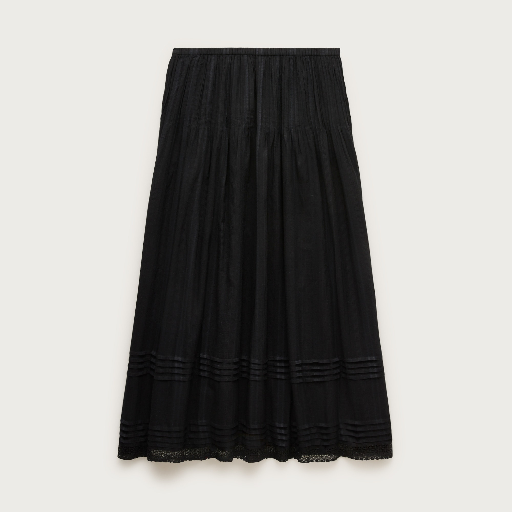 Midi Skirt In Embroidered Dobby For Women | J.Crew