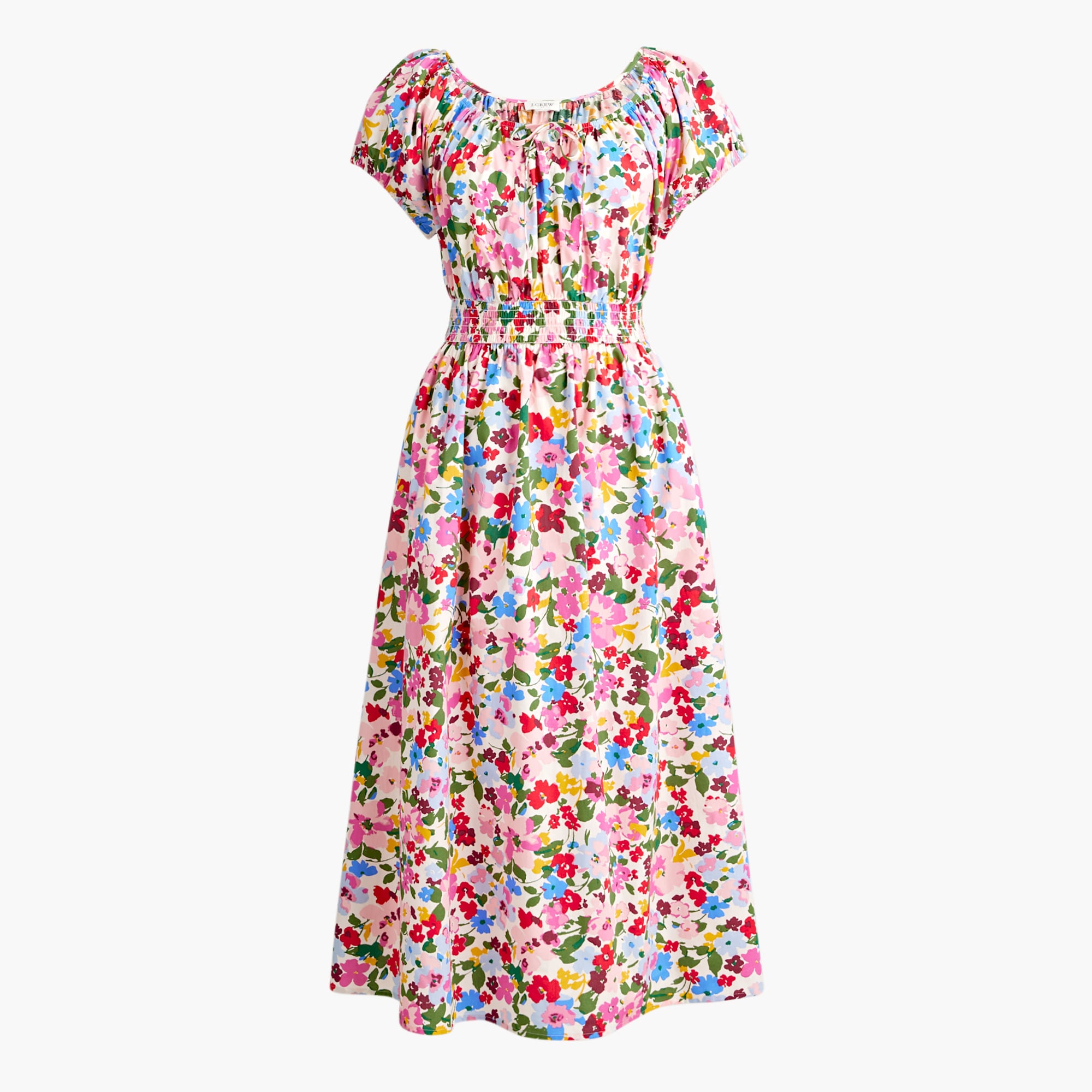 knee length dresses for ladies J.Crew Button-Front Sleeveless Midi Dress White Cotton Eyelet Size 6T   Celebrity Owned