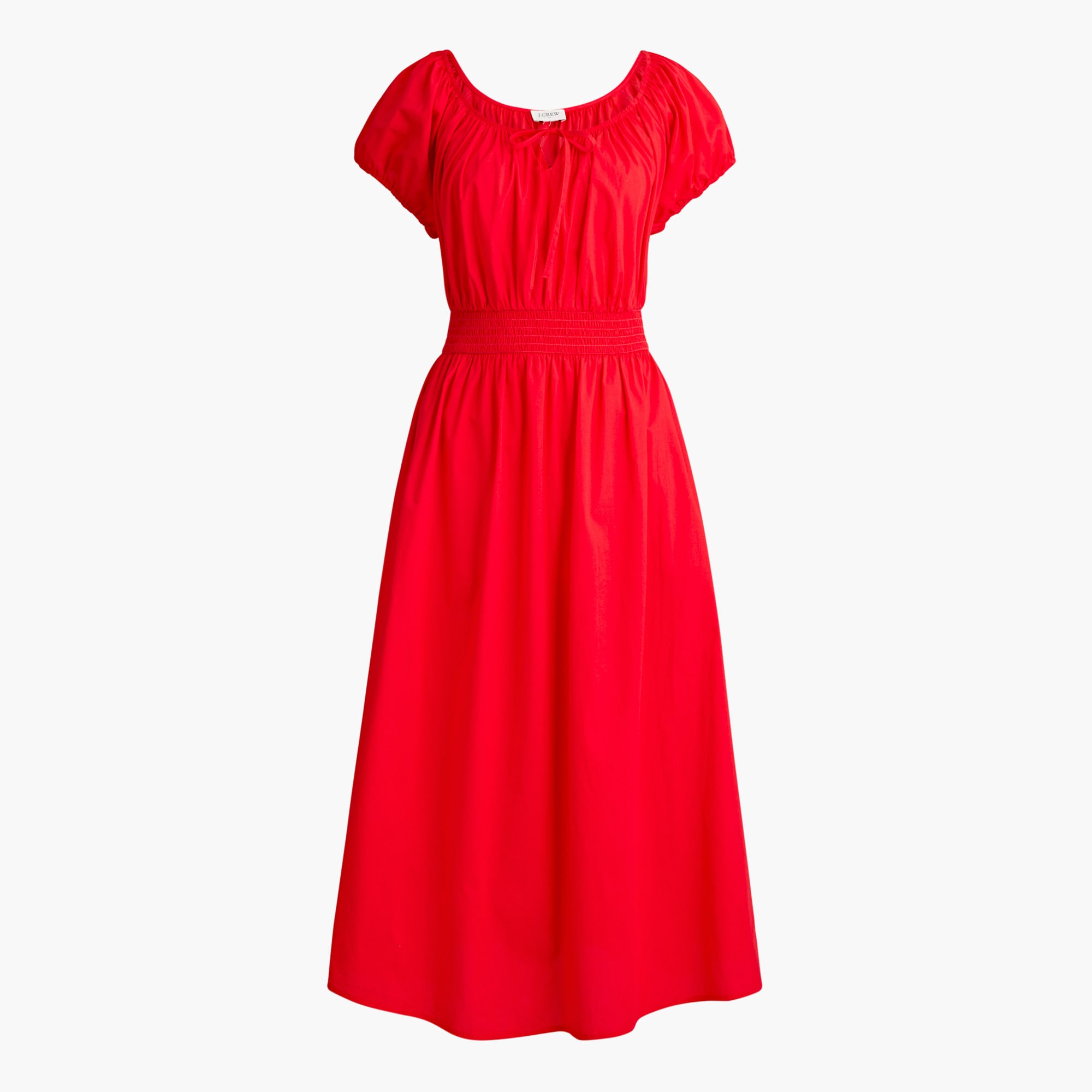 Eyelet Embroidered Midi Dress For Women | Factory
