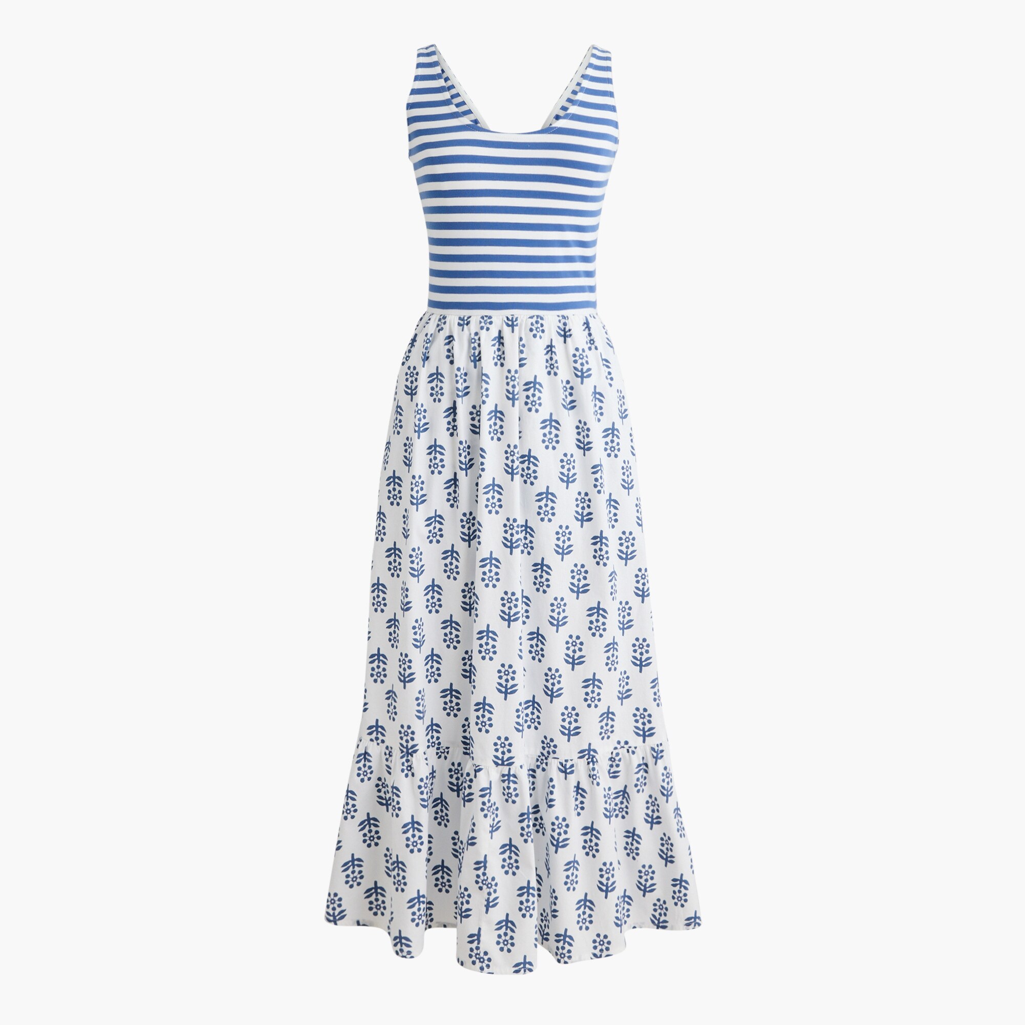 Mixed-media Midi Dress For Women | Factory