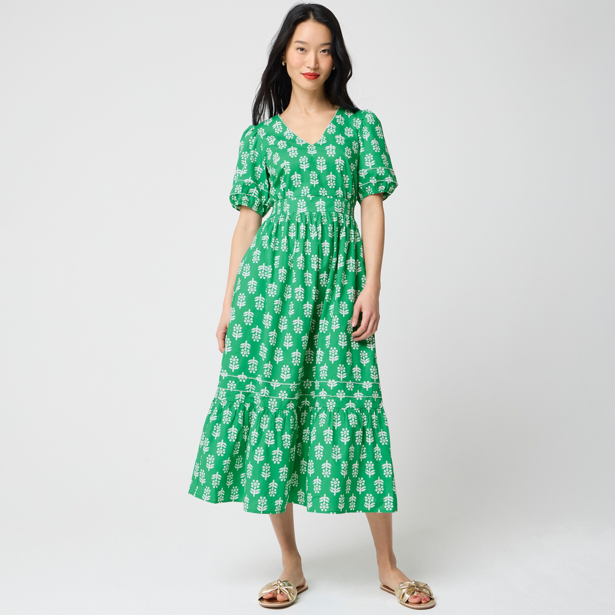 white christmas dresses Odette Dress | Elegant Organic Cotton main image 0