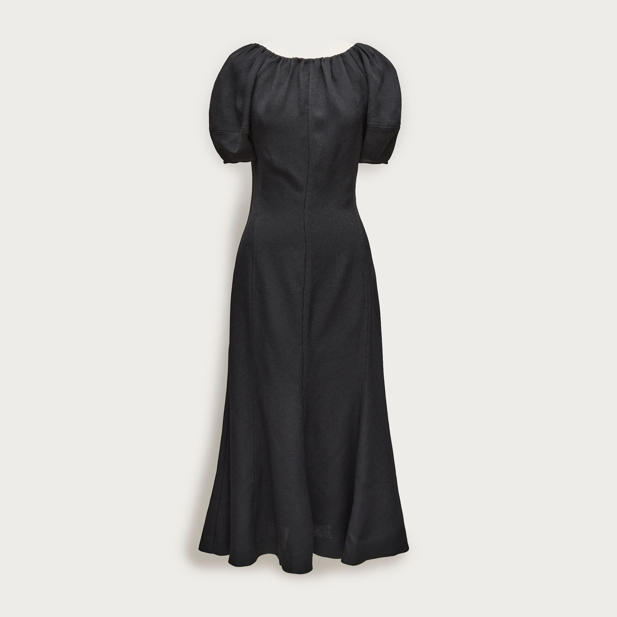 Midi dress in bouclé