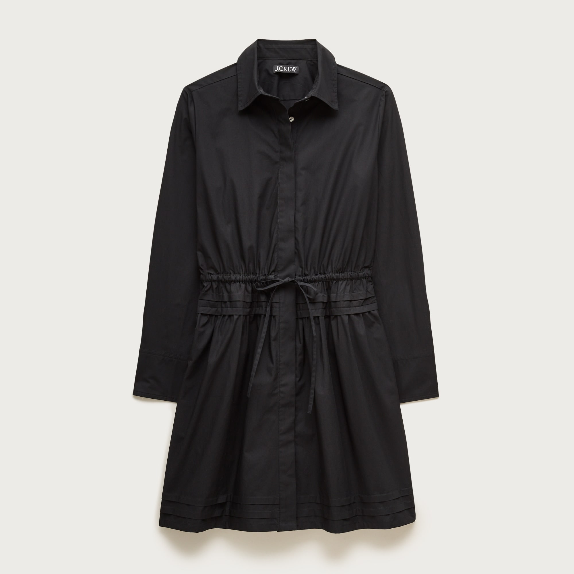 Elena mini shirt-dress in cotton poplin - image 5