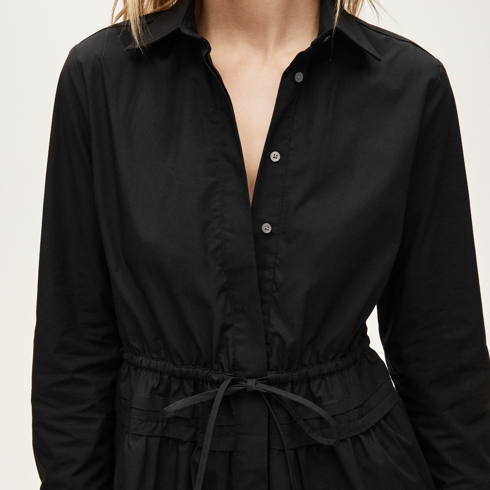 j crew elena shirt dress Jcrew Elena Shirtdress in Cotton Poplin