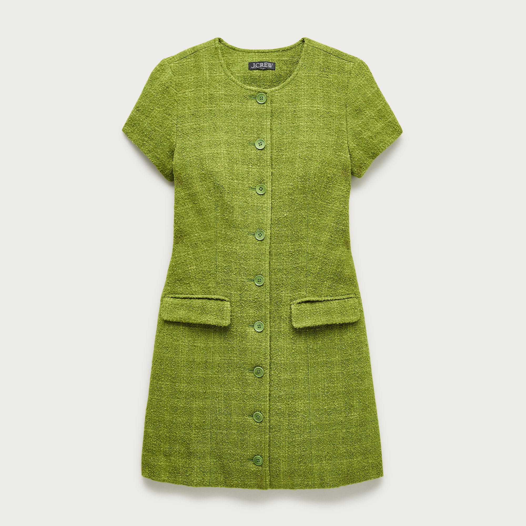 Parc dress in bouclé tweed