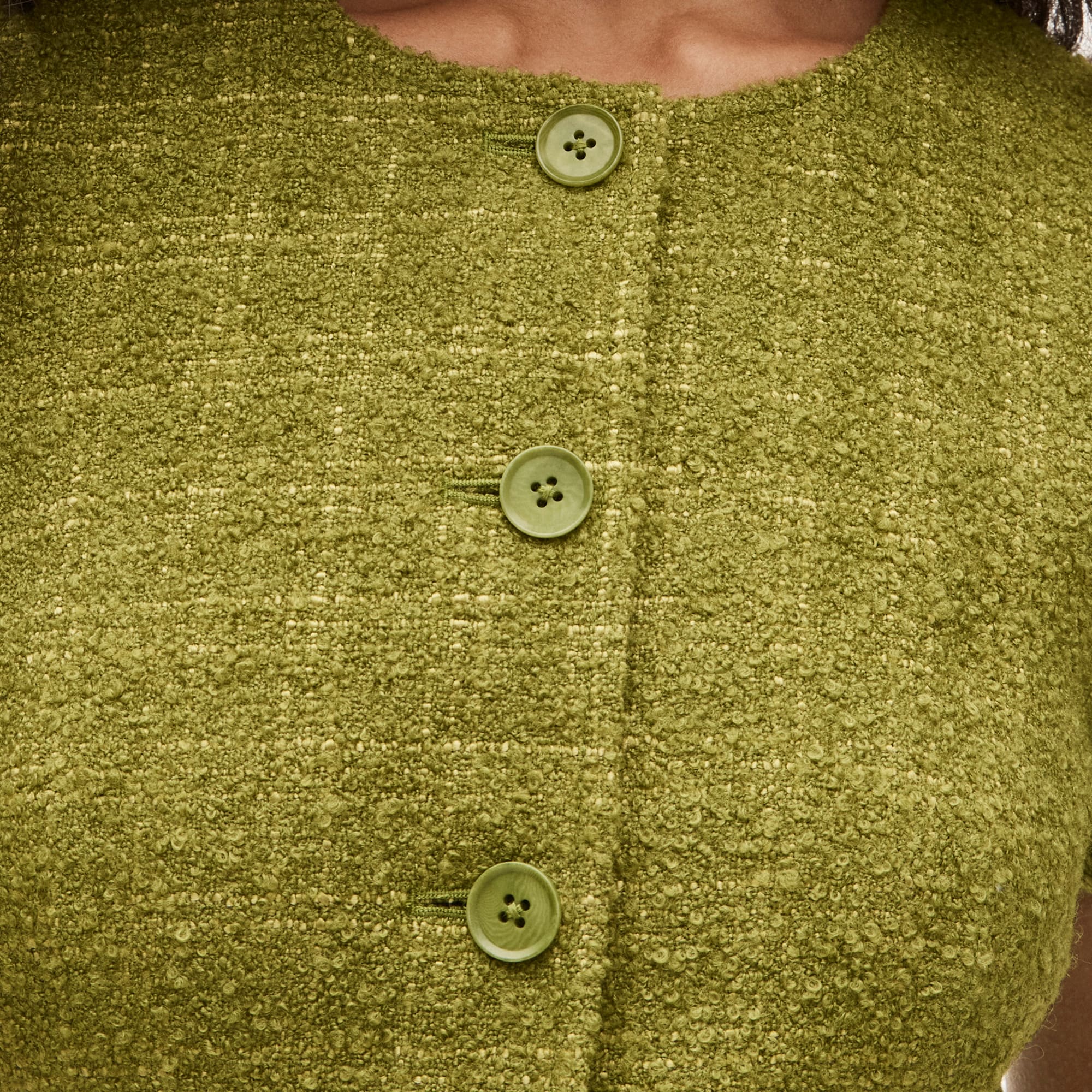 Parc dress in bouclé tweed