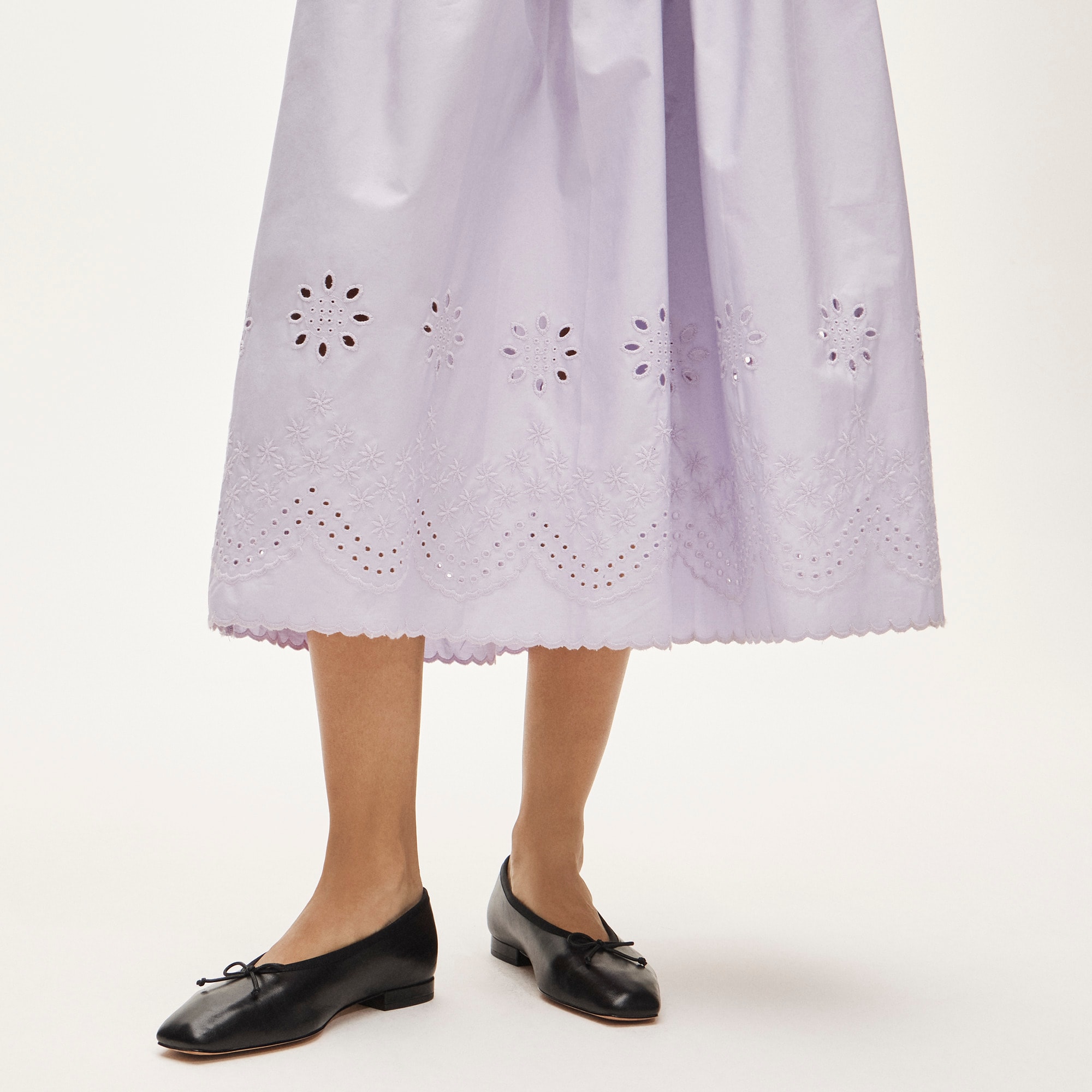 j crew purple eyelet dress J. Crew | Dresses | Nwt Jcrew Eyelet Sz 2 Puffsleeve Cotton Mini Dress In  Lilac Make Up On Collar