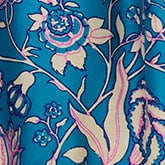 Petite smocked midi dress in stripe undefined