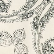 Elena mini shirt-dress in bandana-print cotton poplin NATURAL BLACK