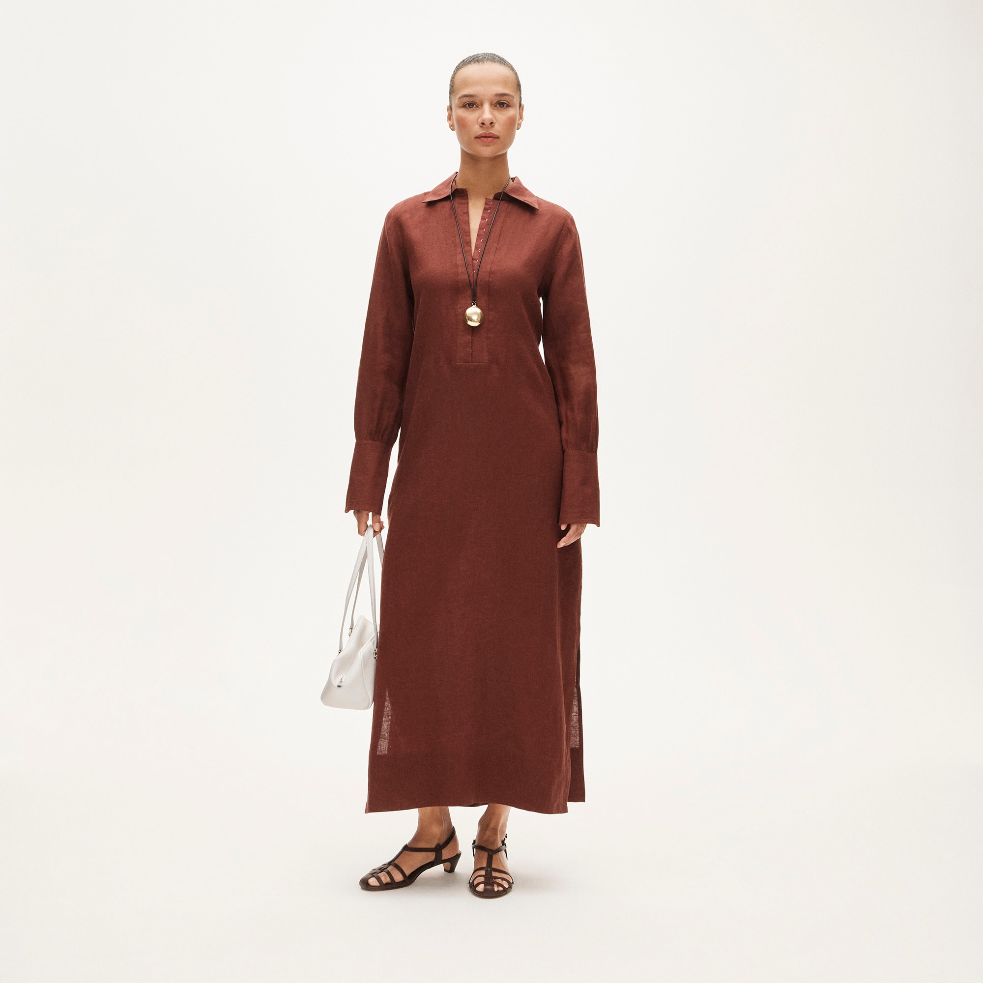  Tunic dress in linen