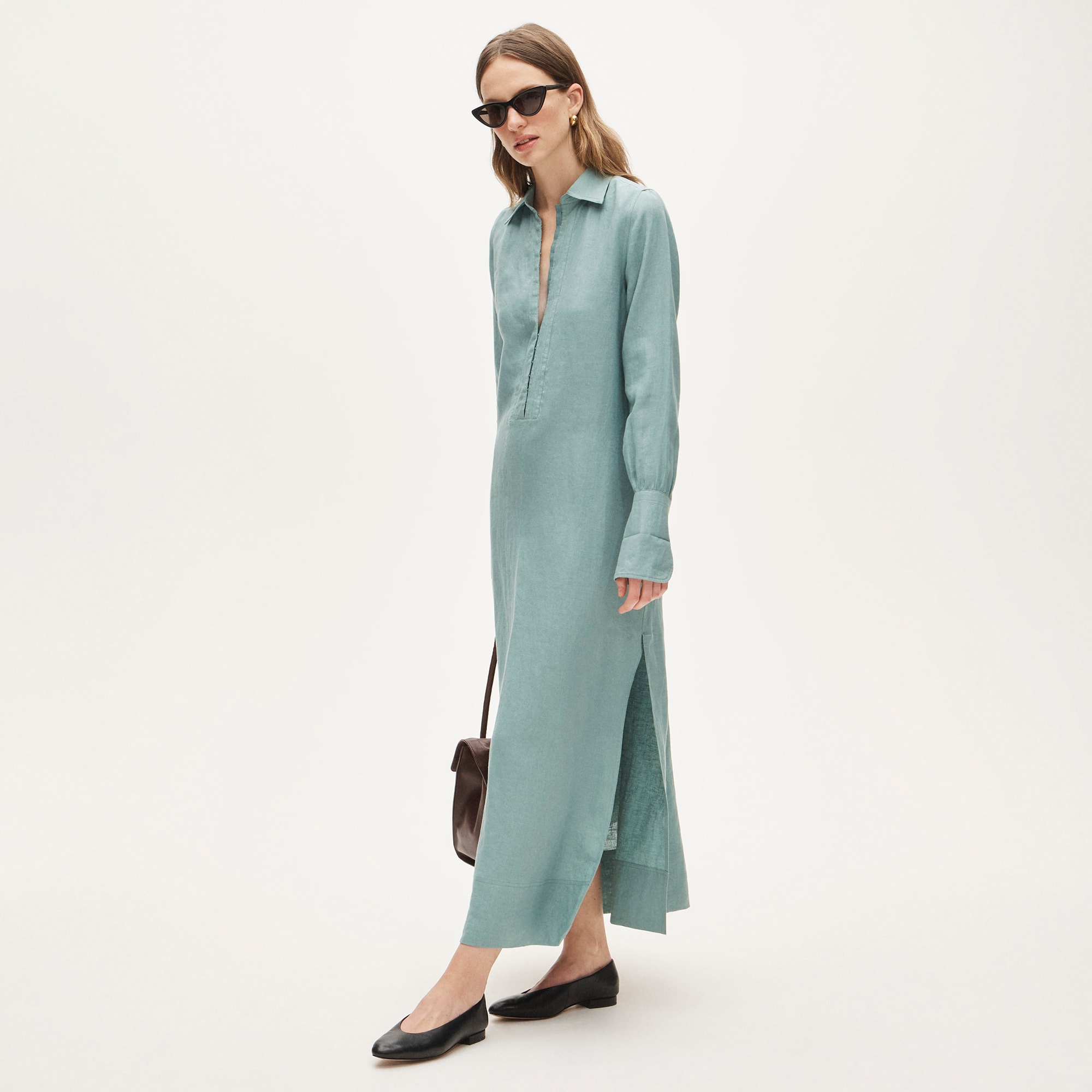  Tunic dress in linen