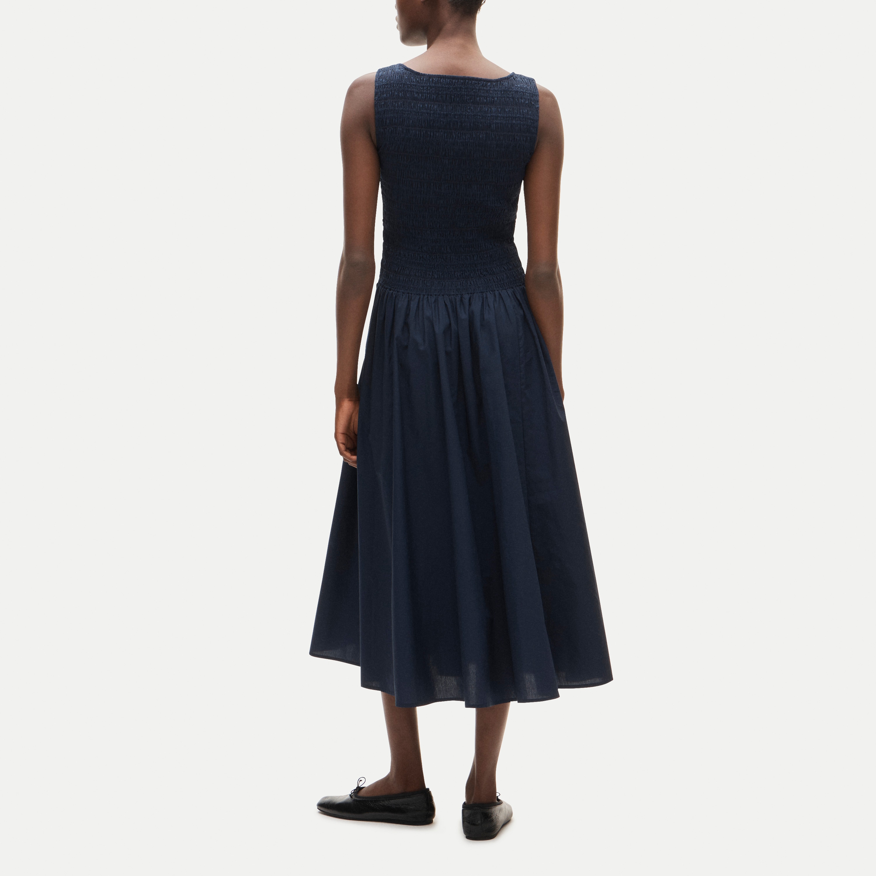 blue slit dress Umgee Blue Petal Print Ruffled Midi Dress | Purple Door