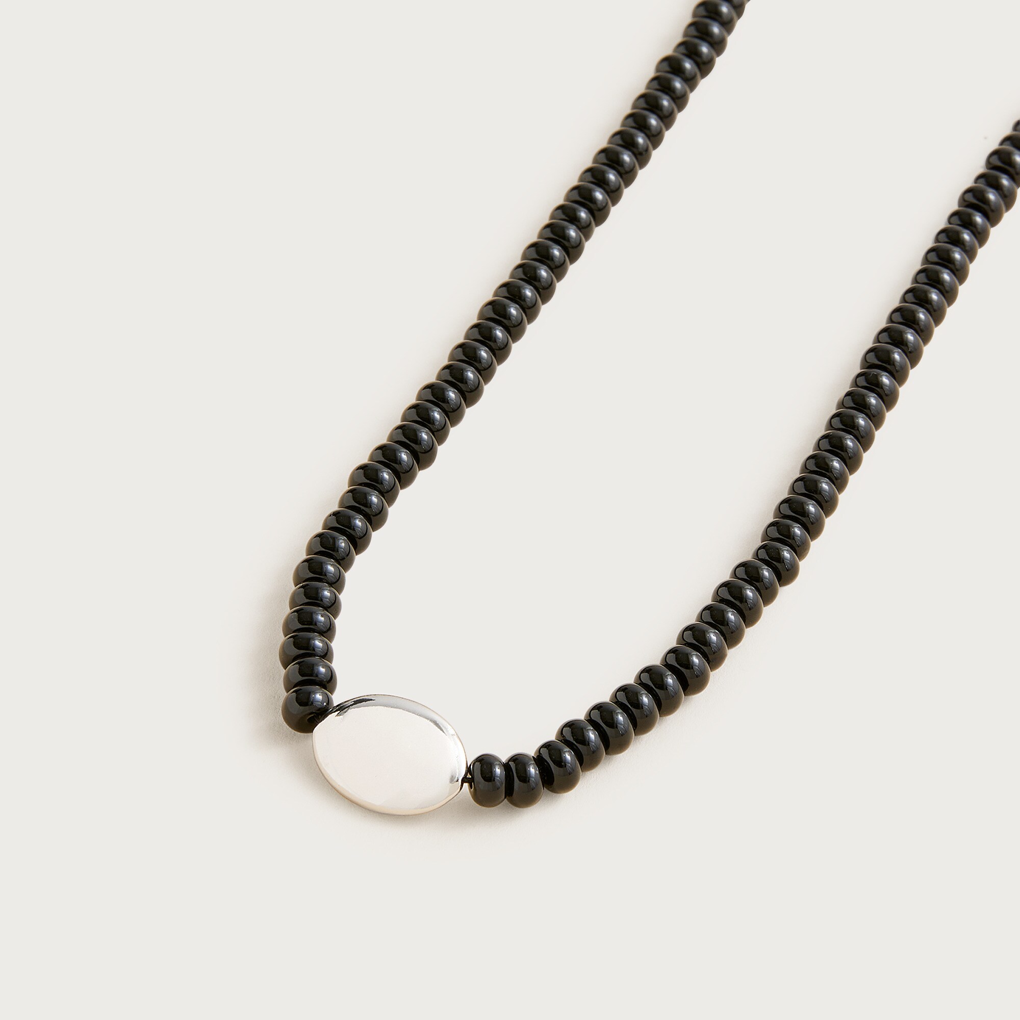 Black Pearl Orb Necklace For Women | J.Crew