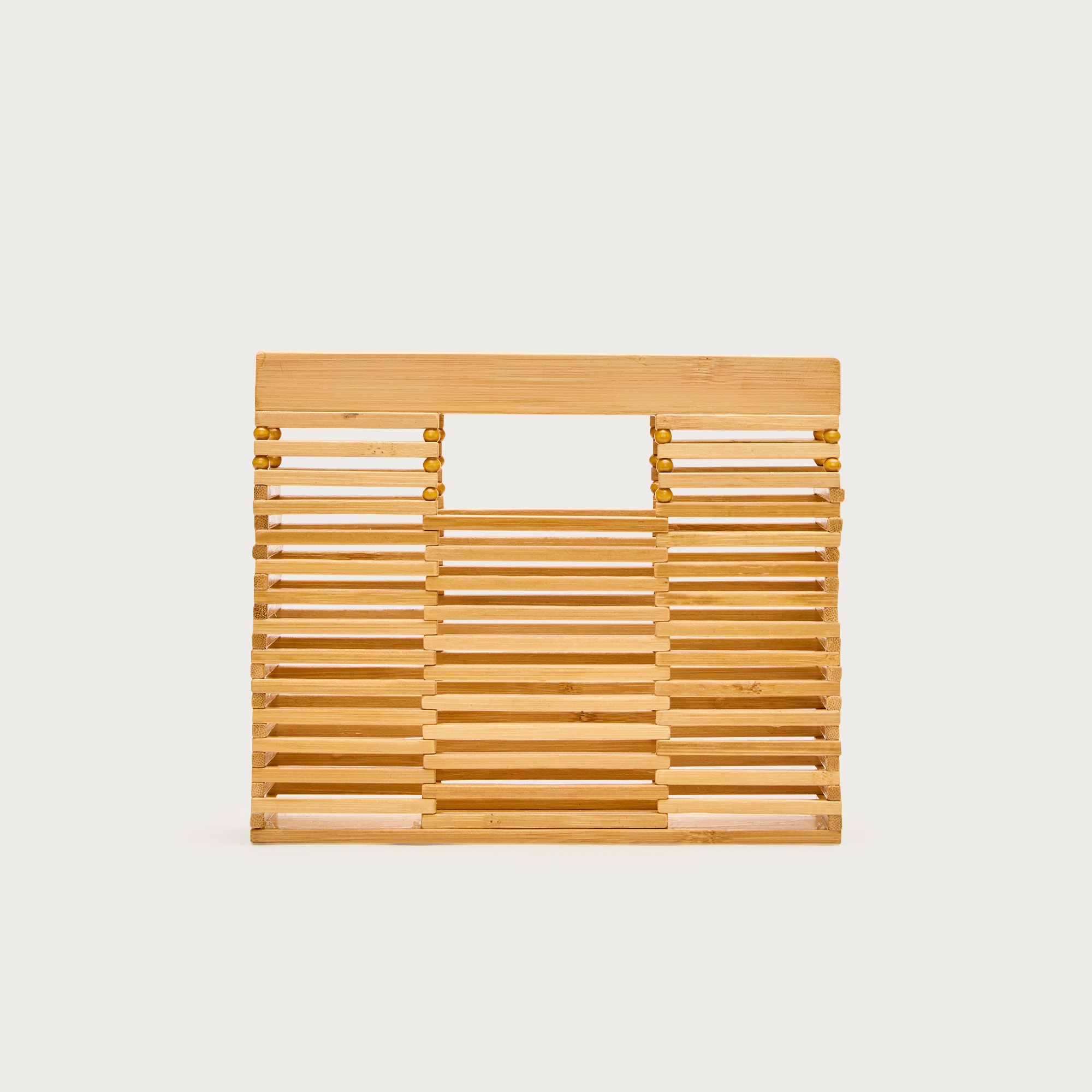 Handwoven wood clutch from J.Crew - $102.50 (30% off)