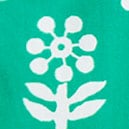 Flutter-sleeve top EMERALD BERYL