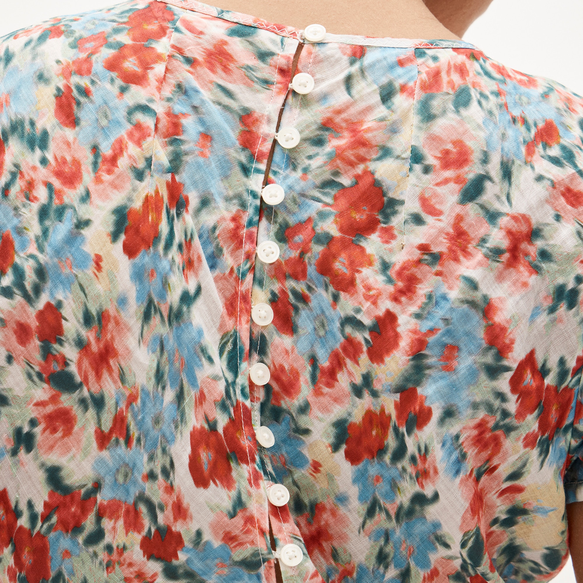 Ruffle-hem midi dress - image 4