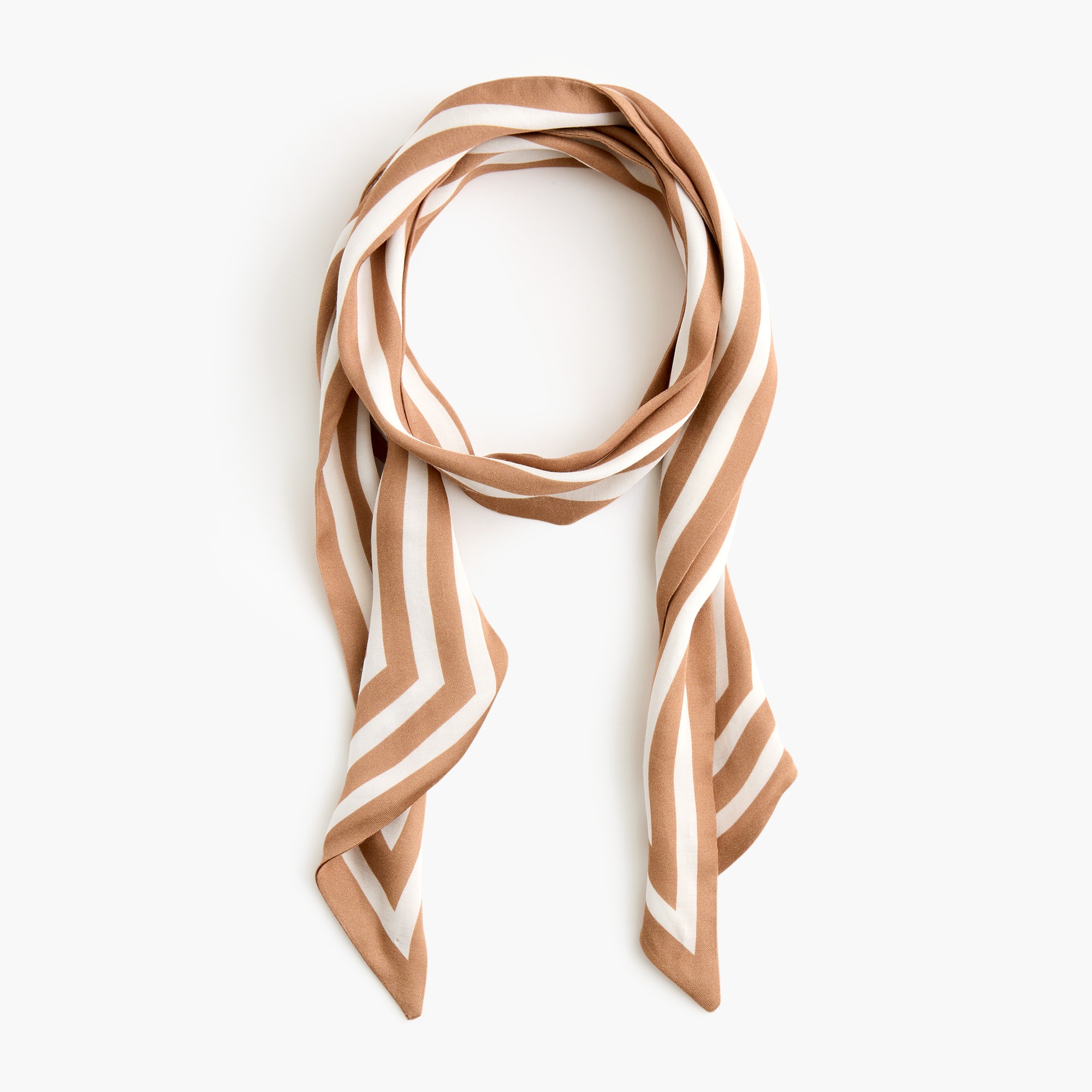 womens Silky skinny wrap scarf