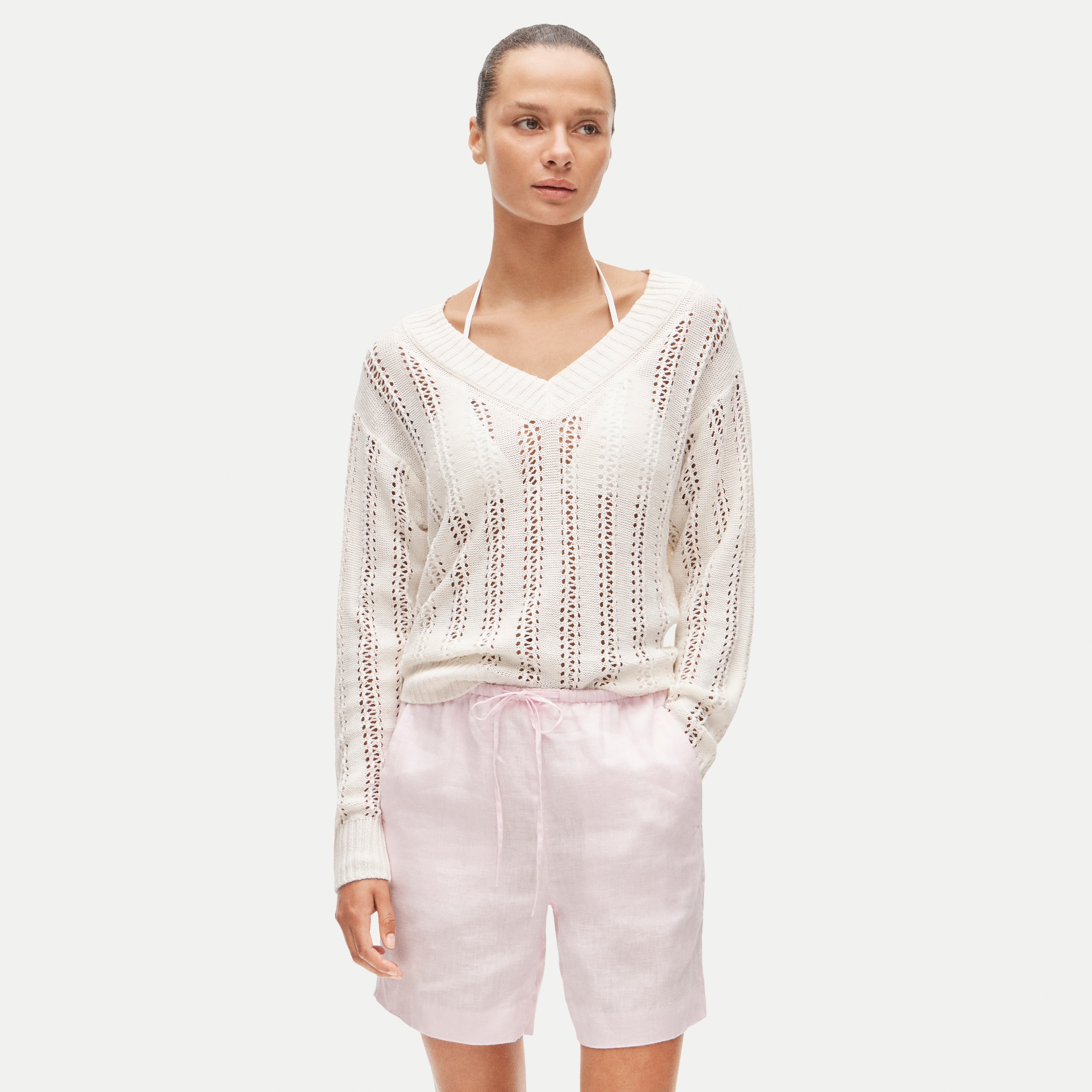 Cosmo short in linen - thumbnail 2
