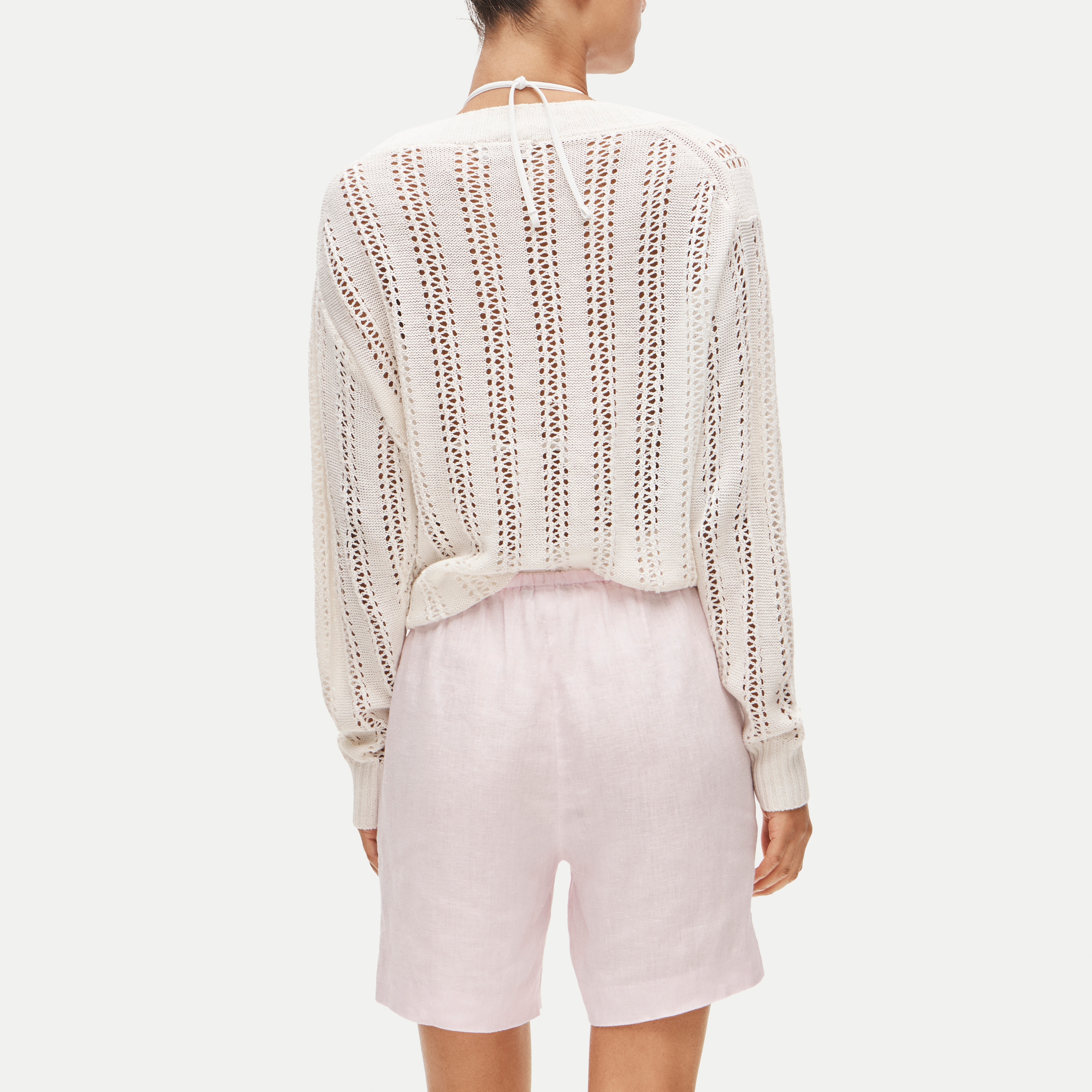 Cosmo short in linen
