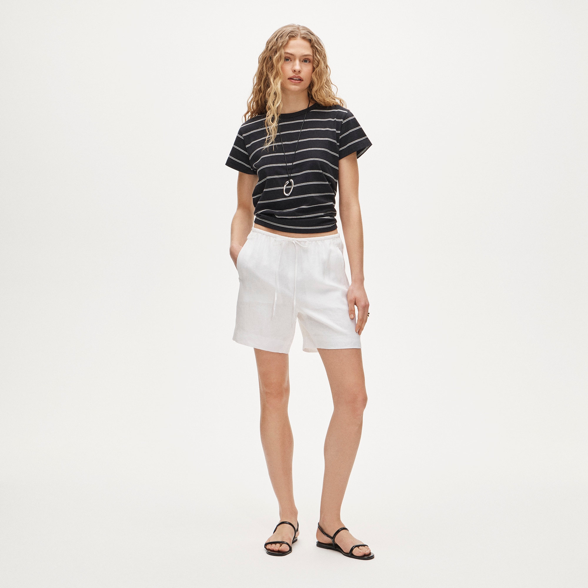 Cosmo short in linen - image 2