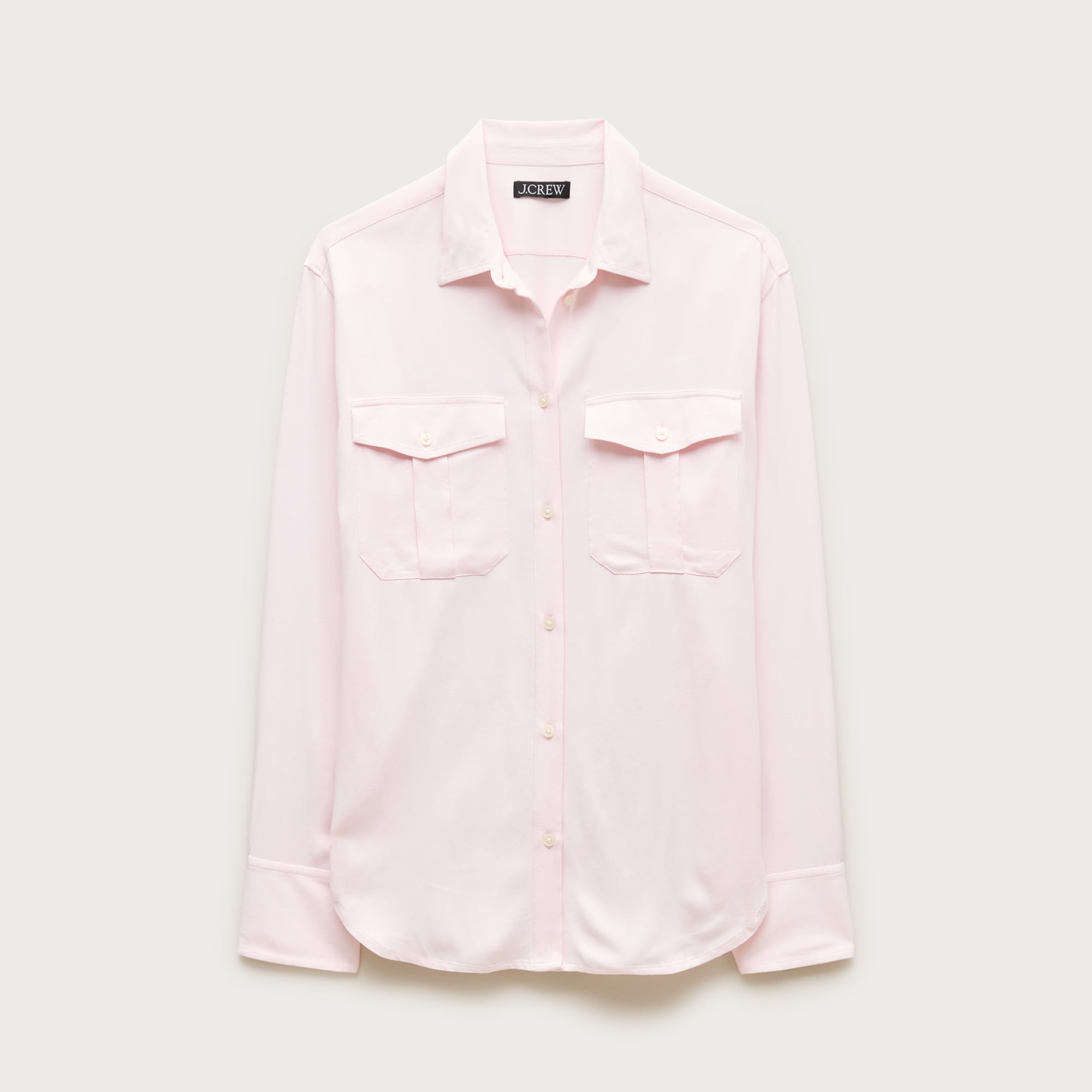 chinese dress ladies Solid Tabitha Shirt Light Pink main image 1