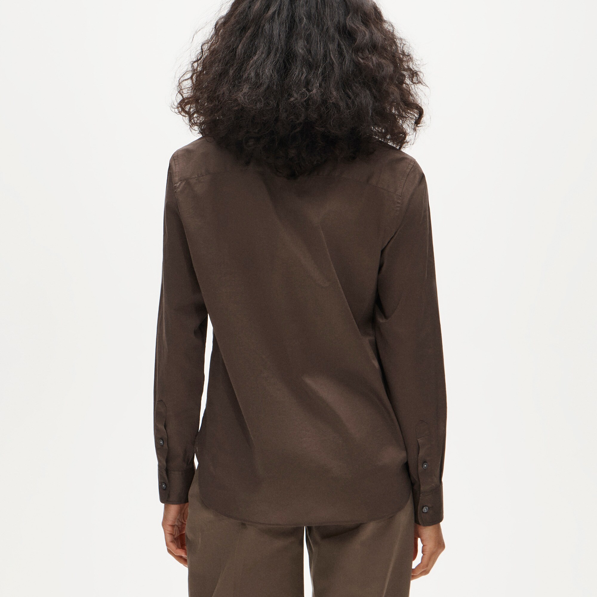 Jules classic-fit shirt in sateen