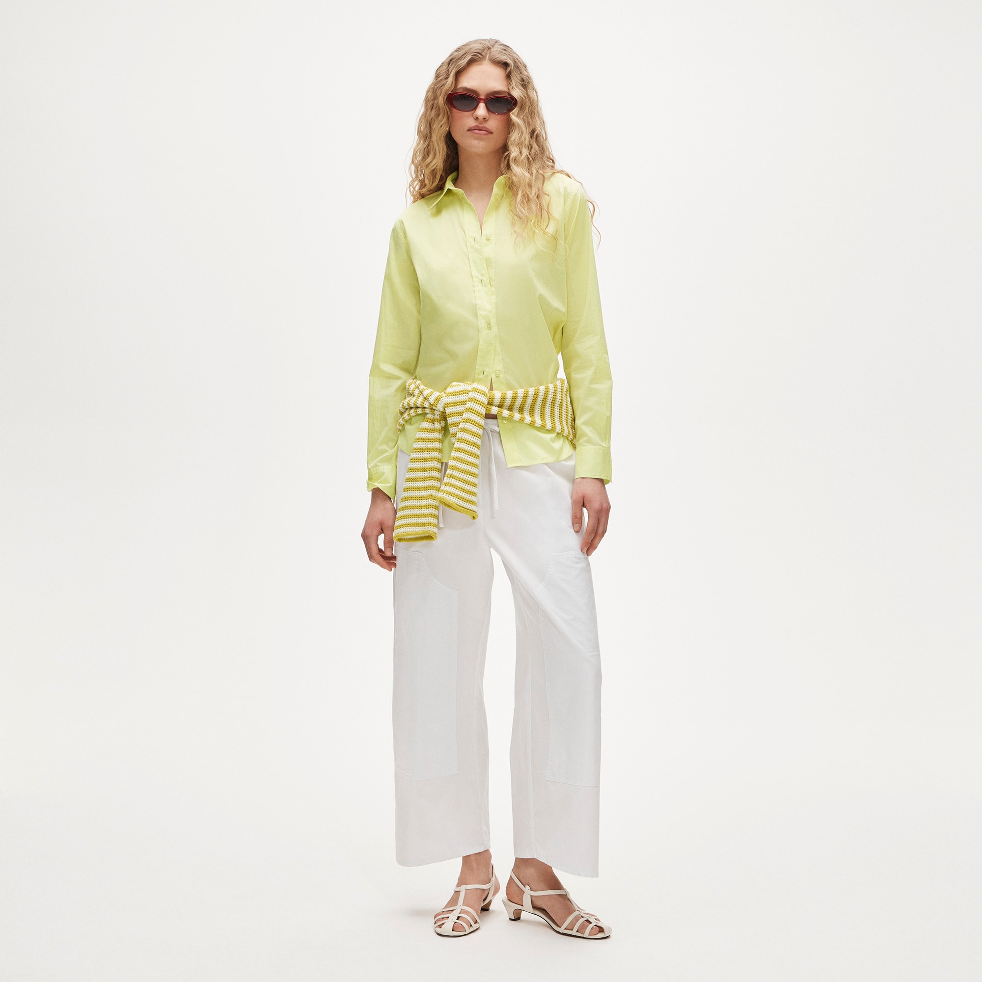 Jules classic-fit shirt in sateen