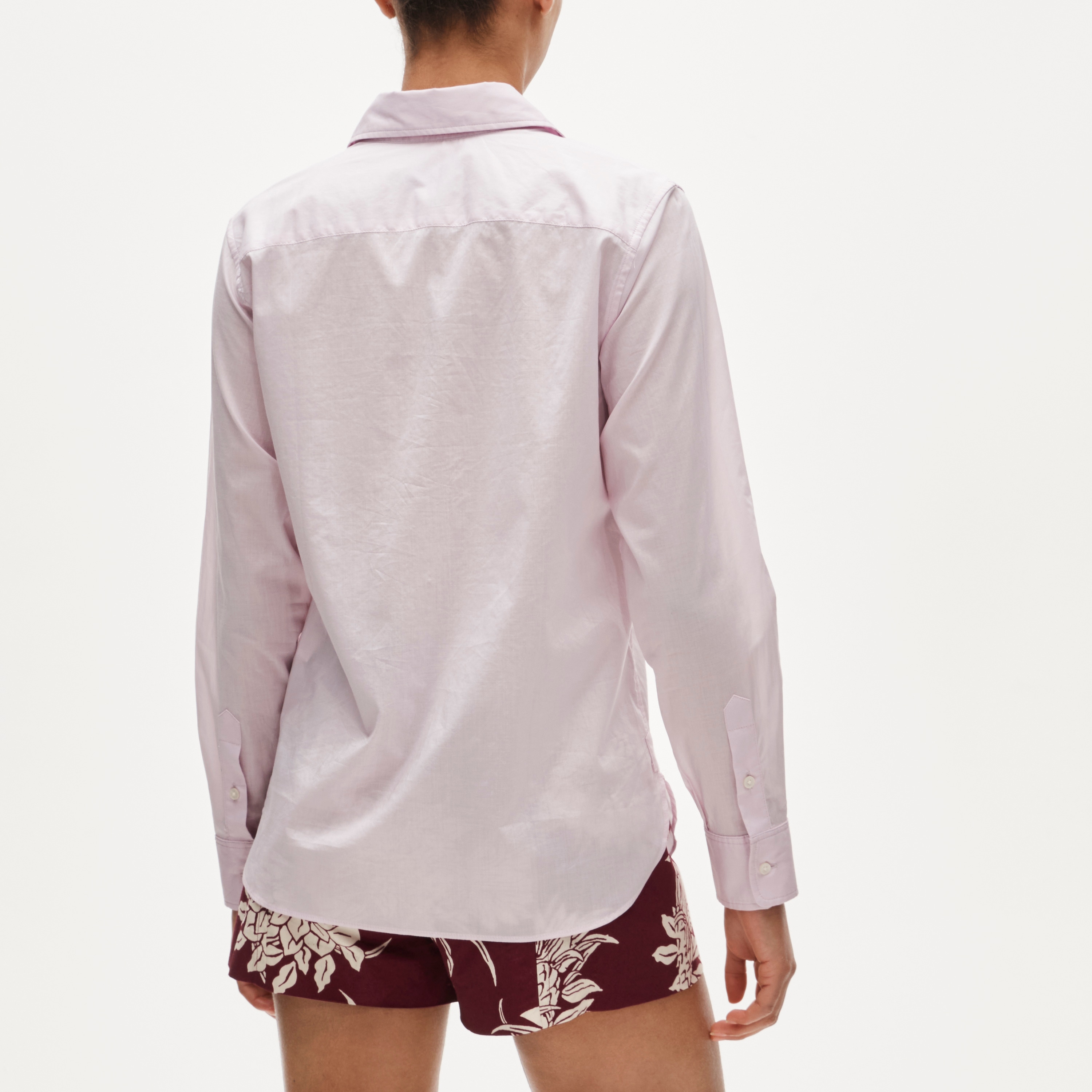 Jules classic-fit shirt in sateen