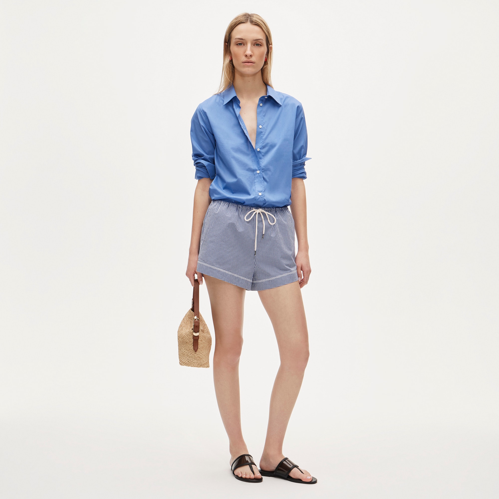 Jules classic-fit shirt in sateen - image 3