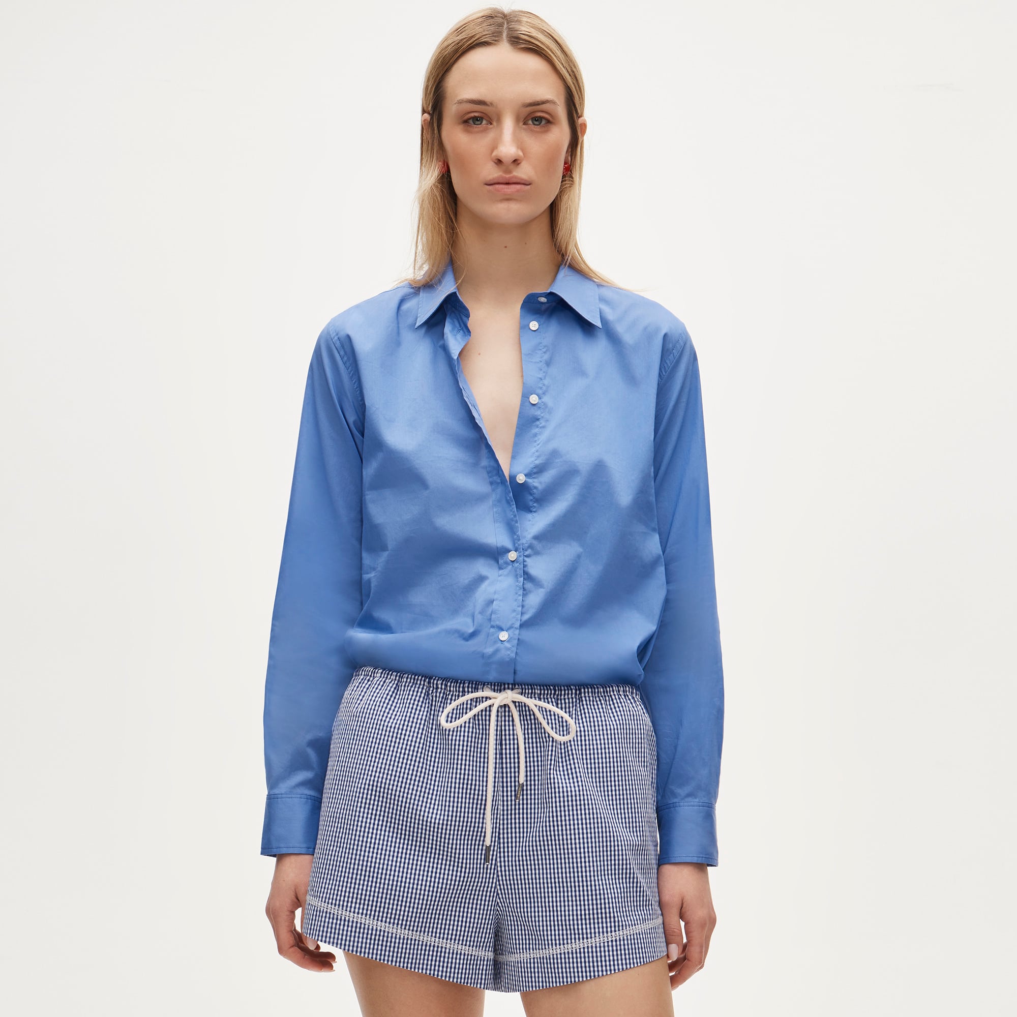 Jules classic-fit shirt in sateen - image 2