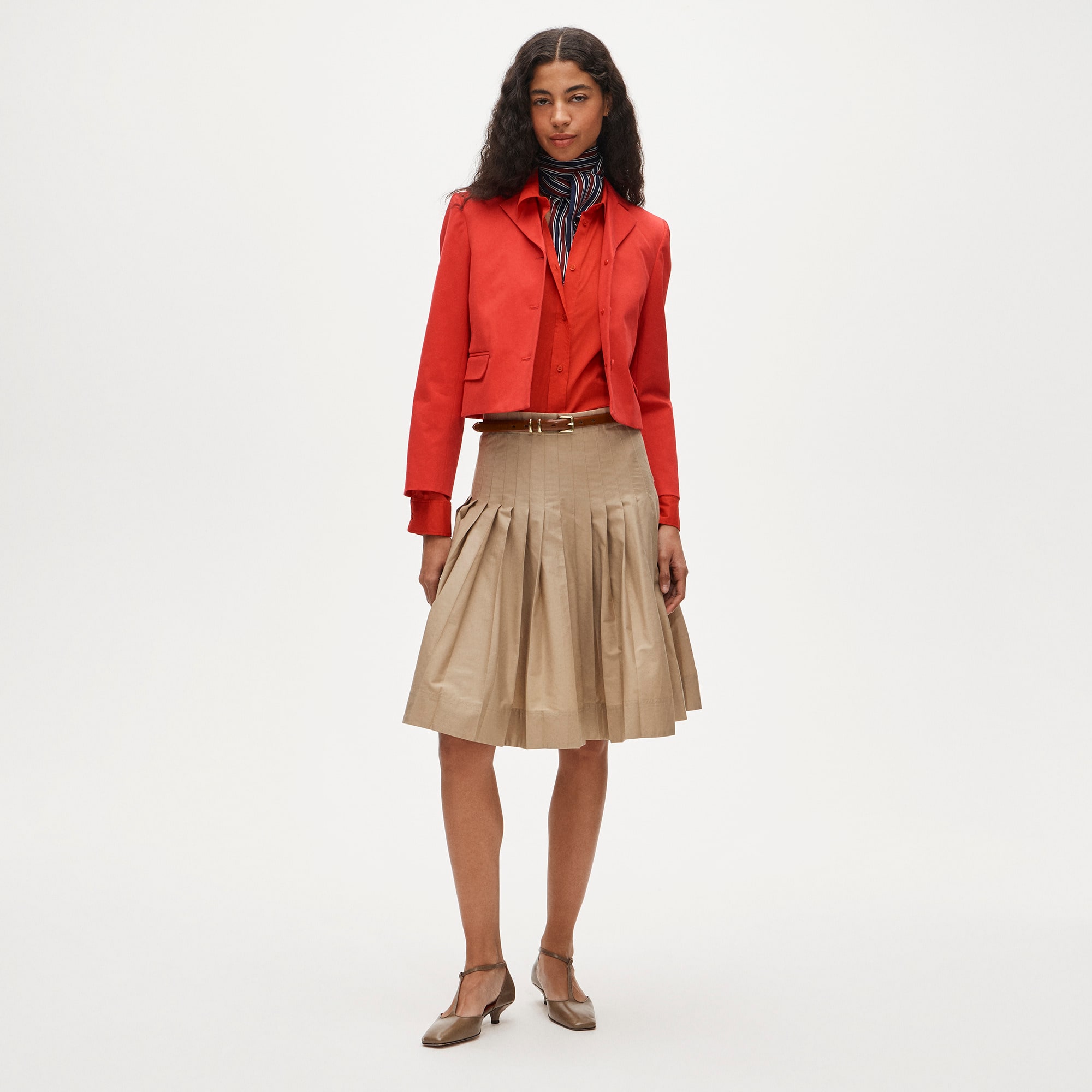 Jules classic-fit shirt in sateen