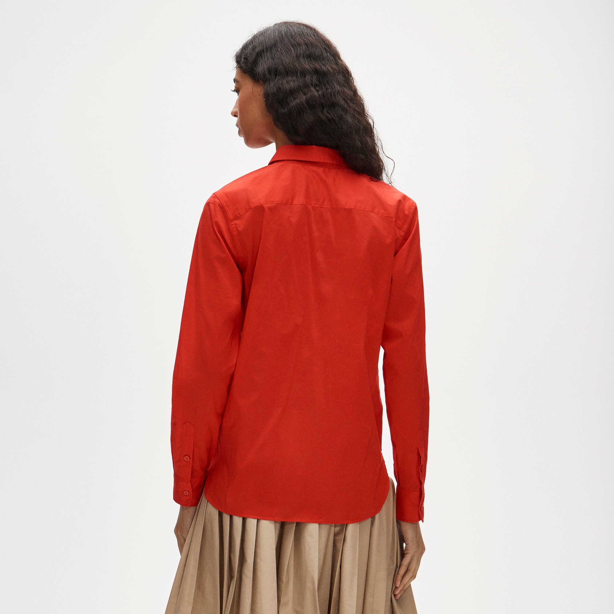 Jules classic-fit shirt in sateen