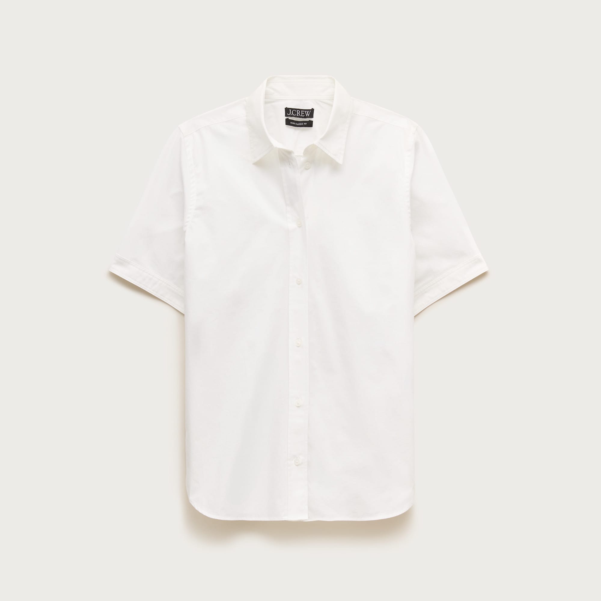 Garçon short-sleeve shirt in cotton poplin