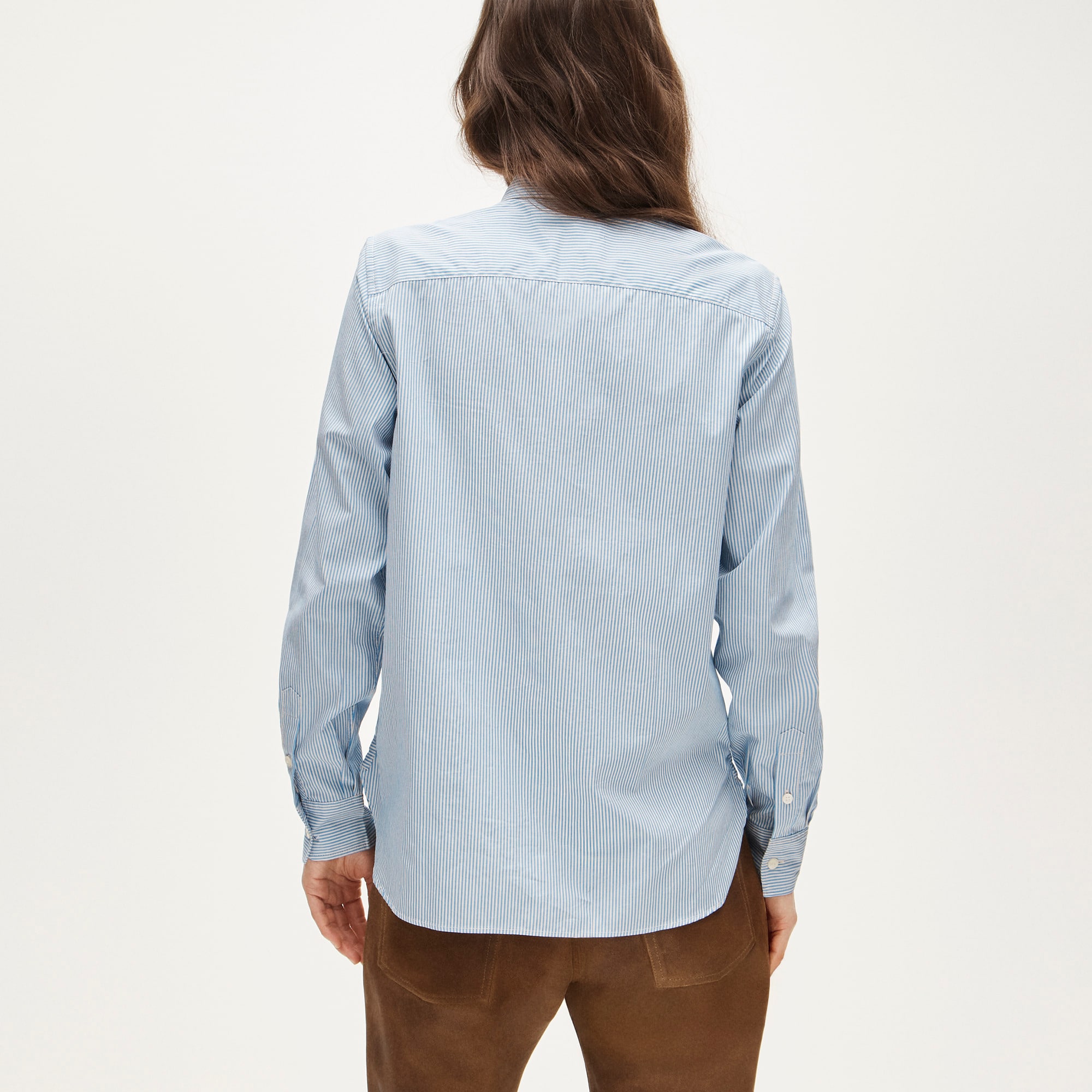 Jules classic-fit tie-neck shirt - image 5