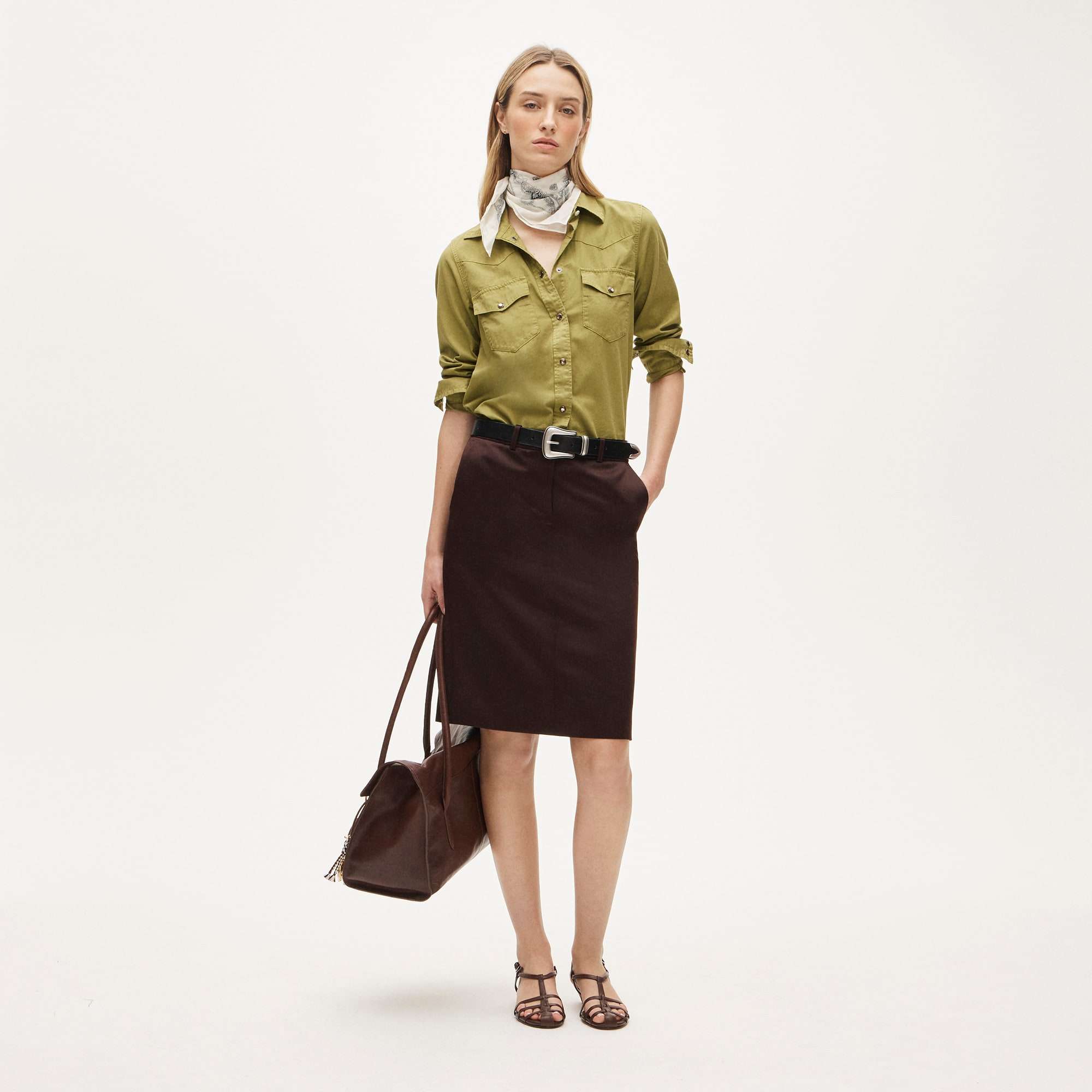Jules classic-fit shirt in garment dye - image 3