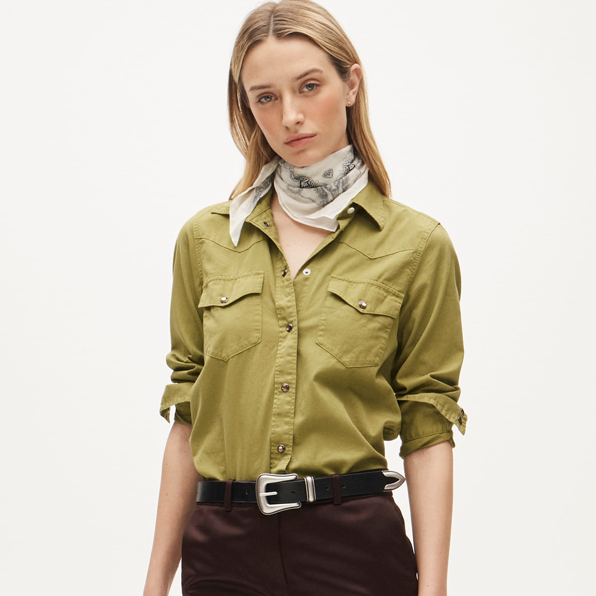 Jules classic-fit shirt in garment dye - image 2