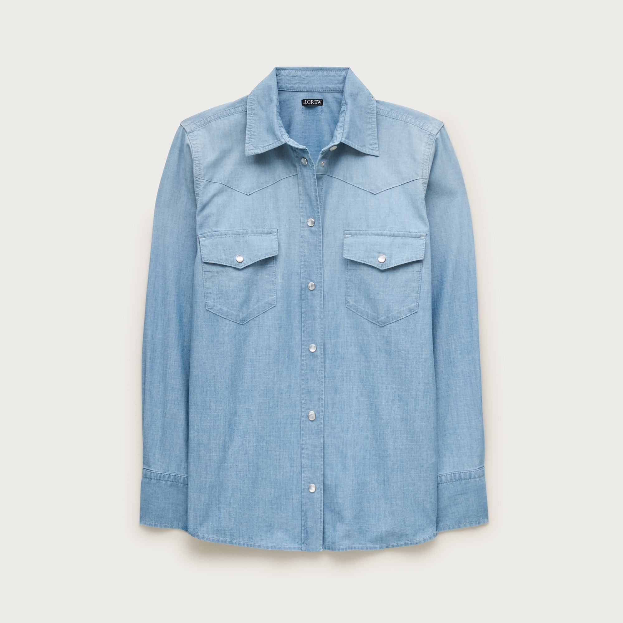 Jules western shirt in lightweight denim from J.Crew - $99.50