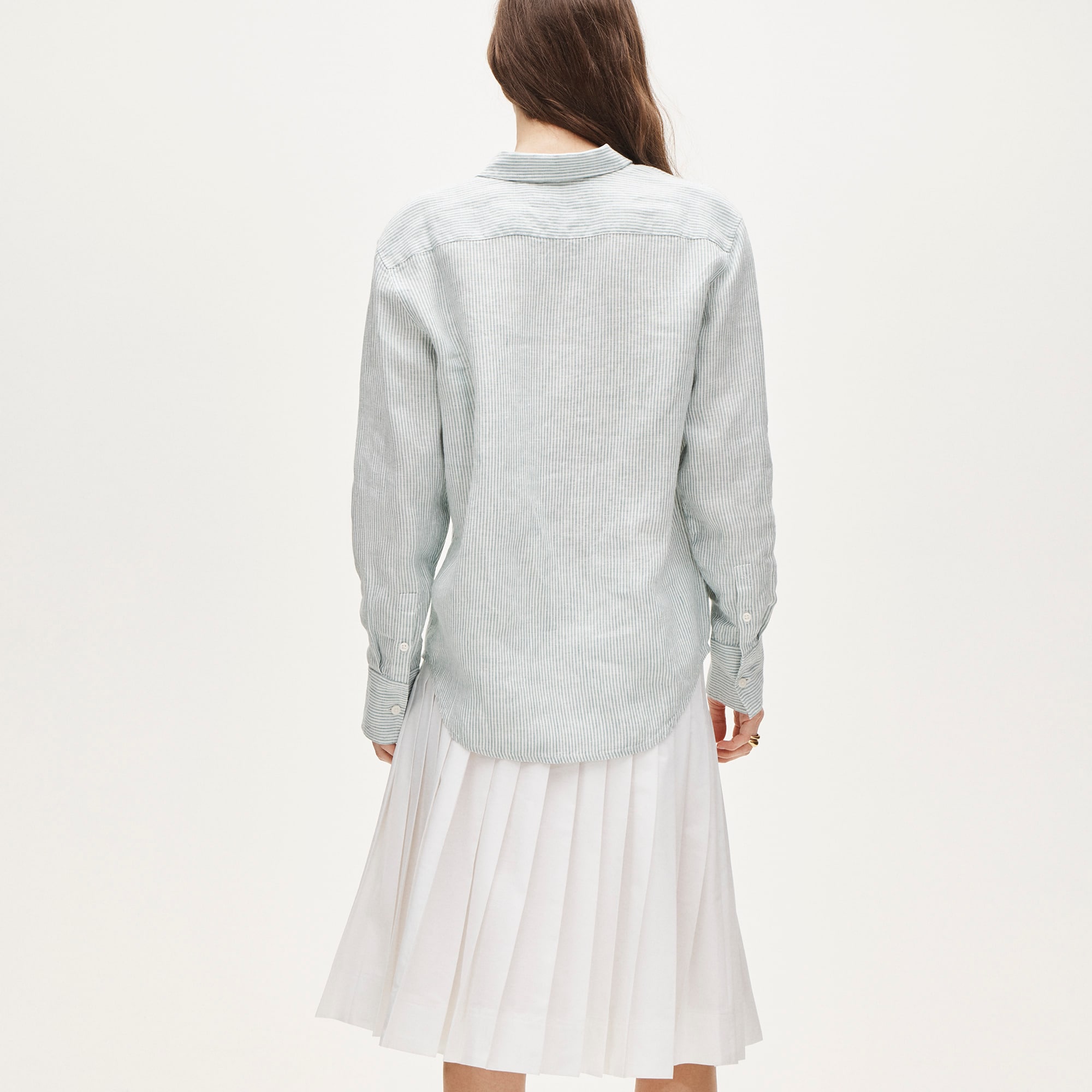 Gar&ccedil;on classic shirt in linen - image 5