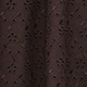 Scallop-trim eyelet top CHOCOLATE BERRY