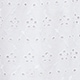 Scallop-trim eyelet top WHITE