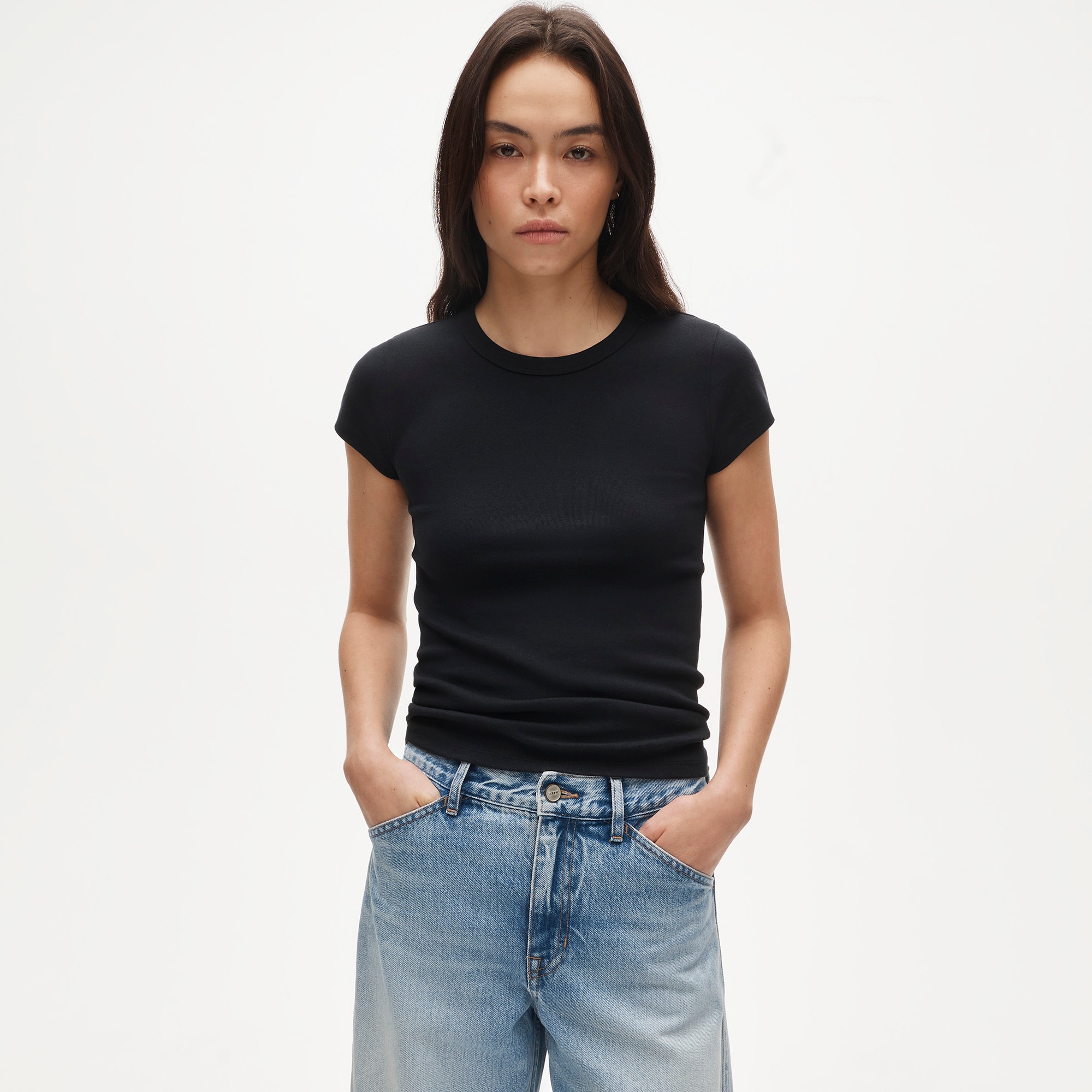 Perfect-fit crewneck T-shirt - image 2