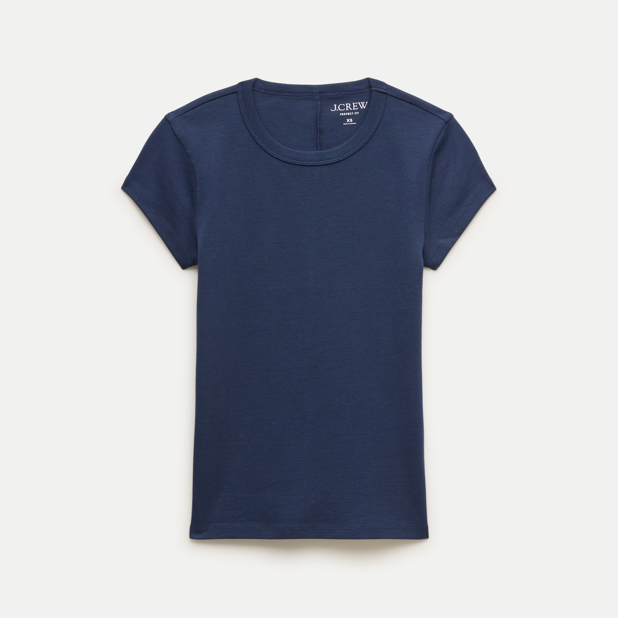 Perfect-fit crewneck T-shirt