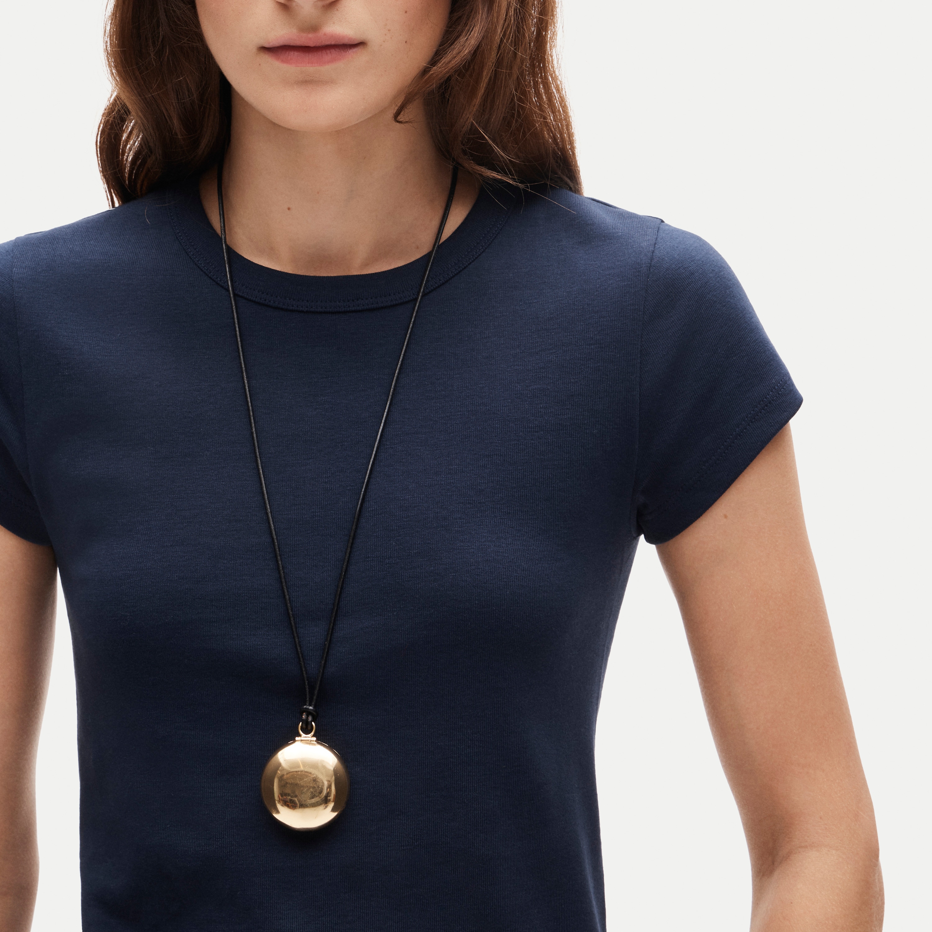 Perfect-fit crewneck T-shirt