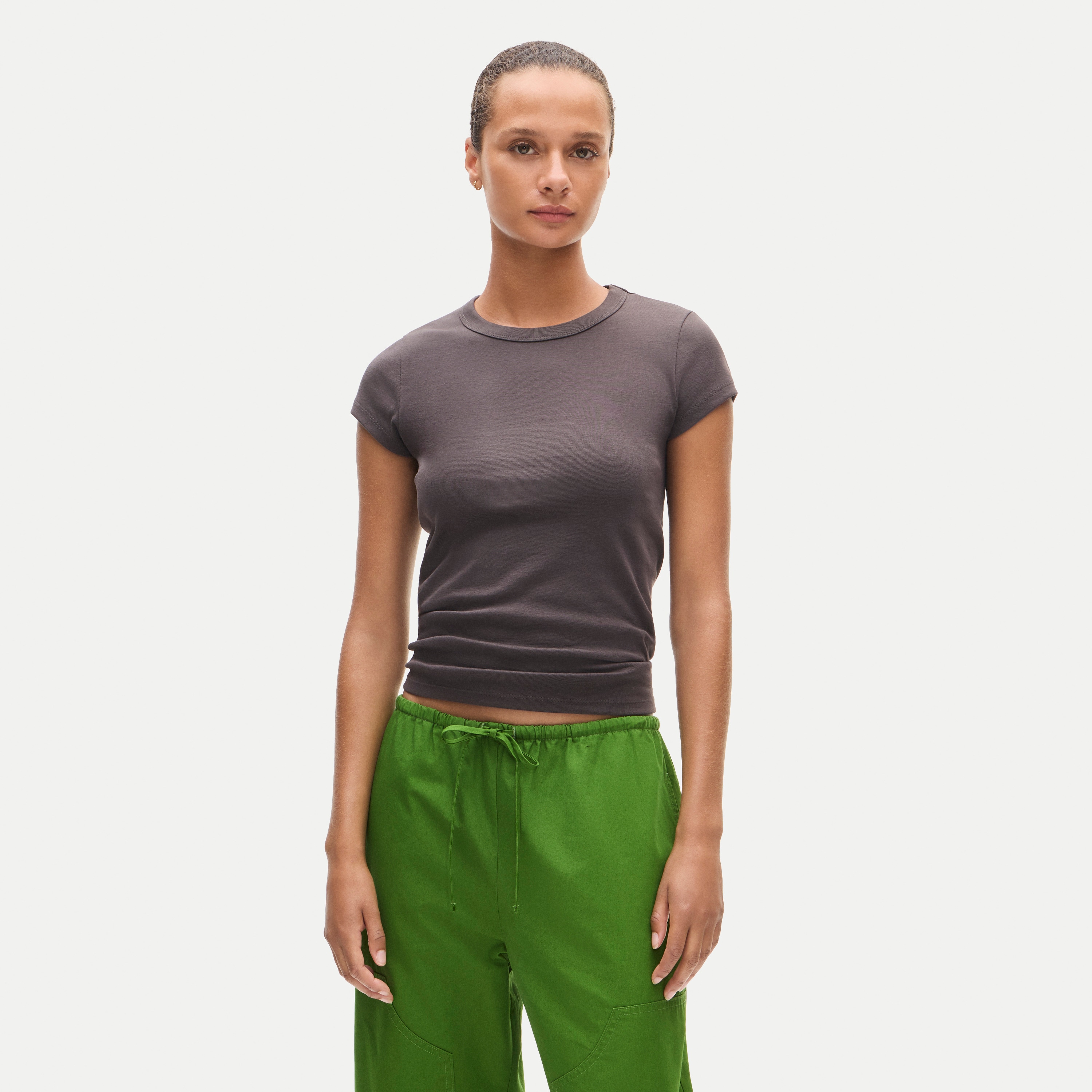 Perfect-fit crewneck T-shirt