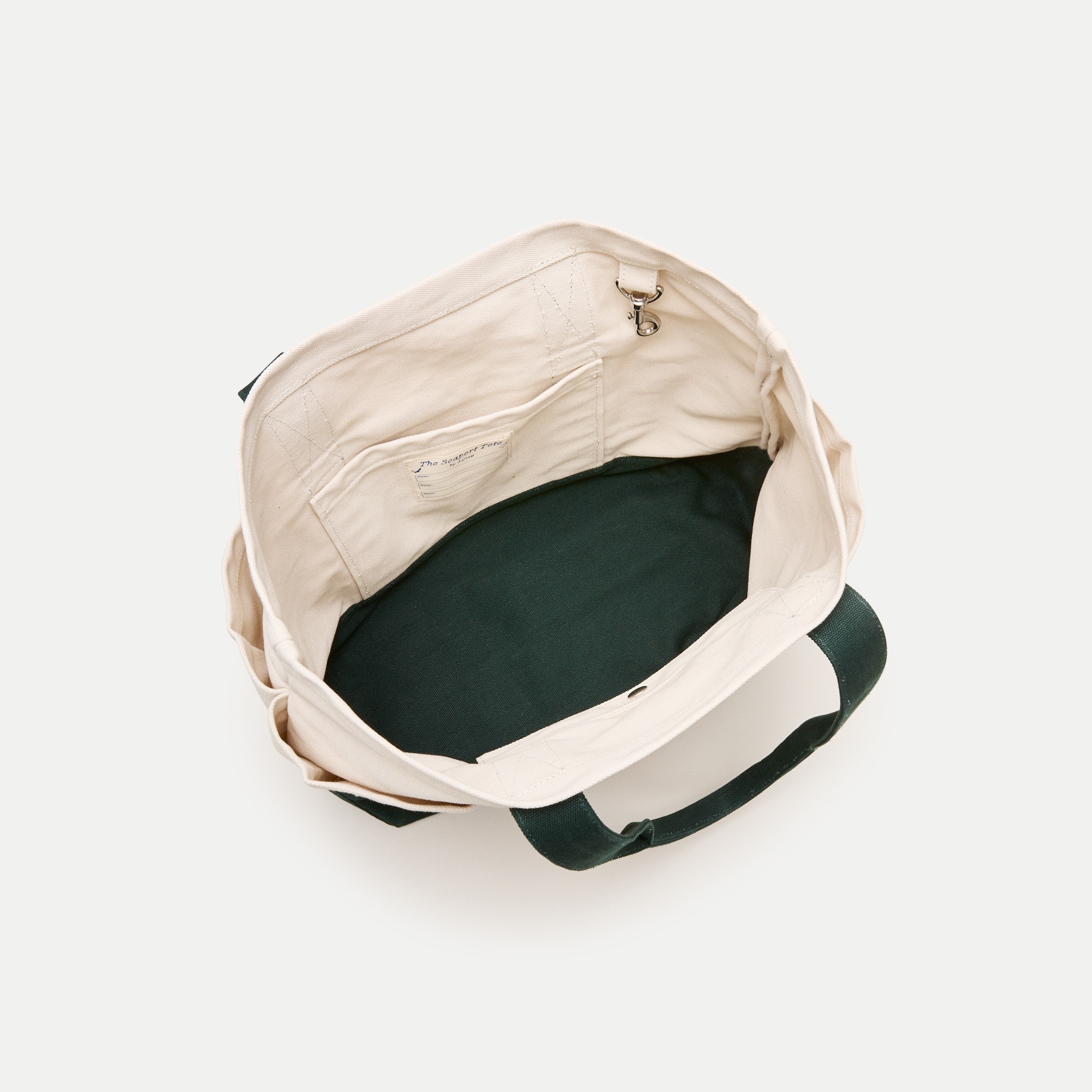 Medium seaport tote bag in canvas