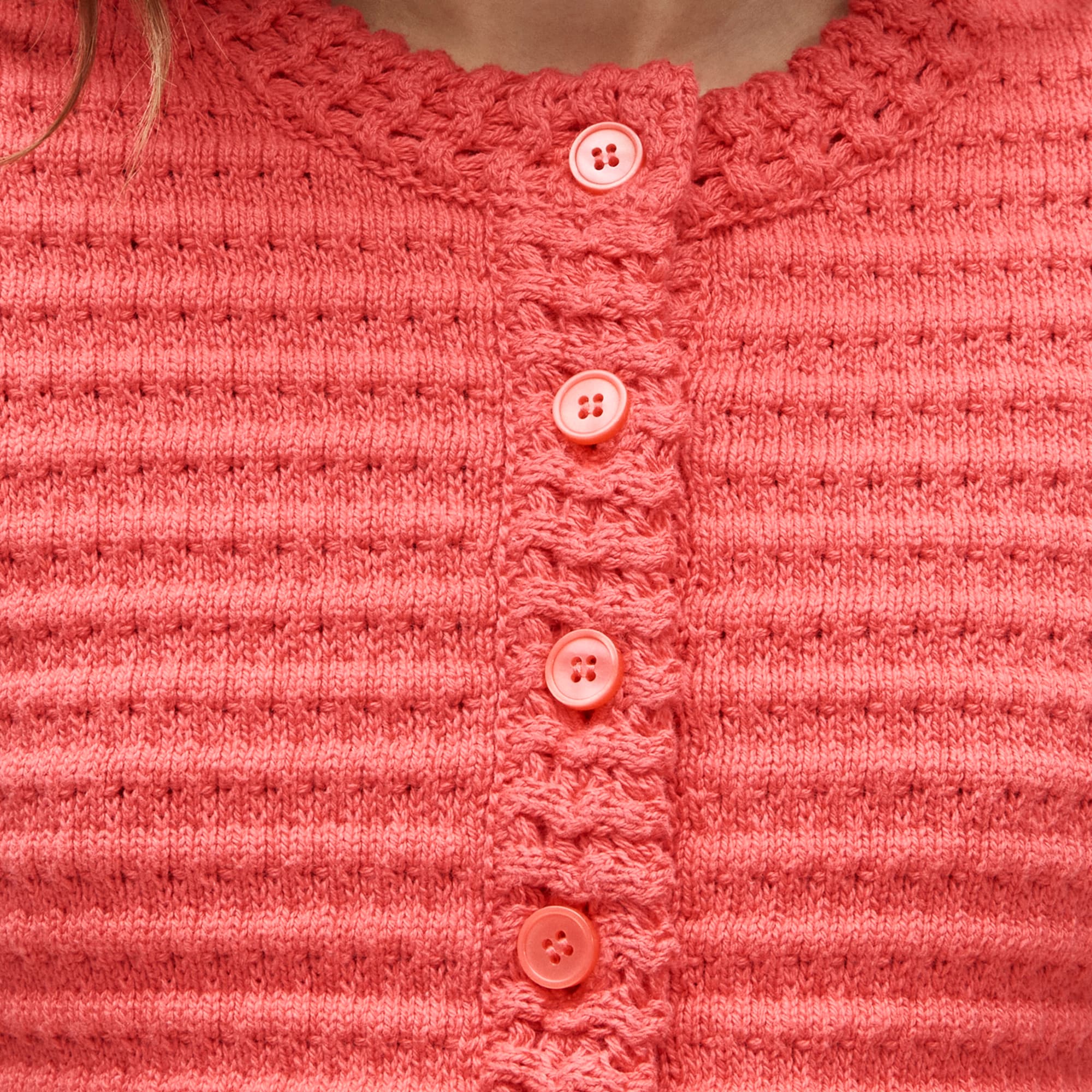 Crochet short-sleeve cardigan - image 4
