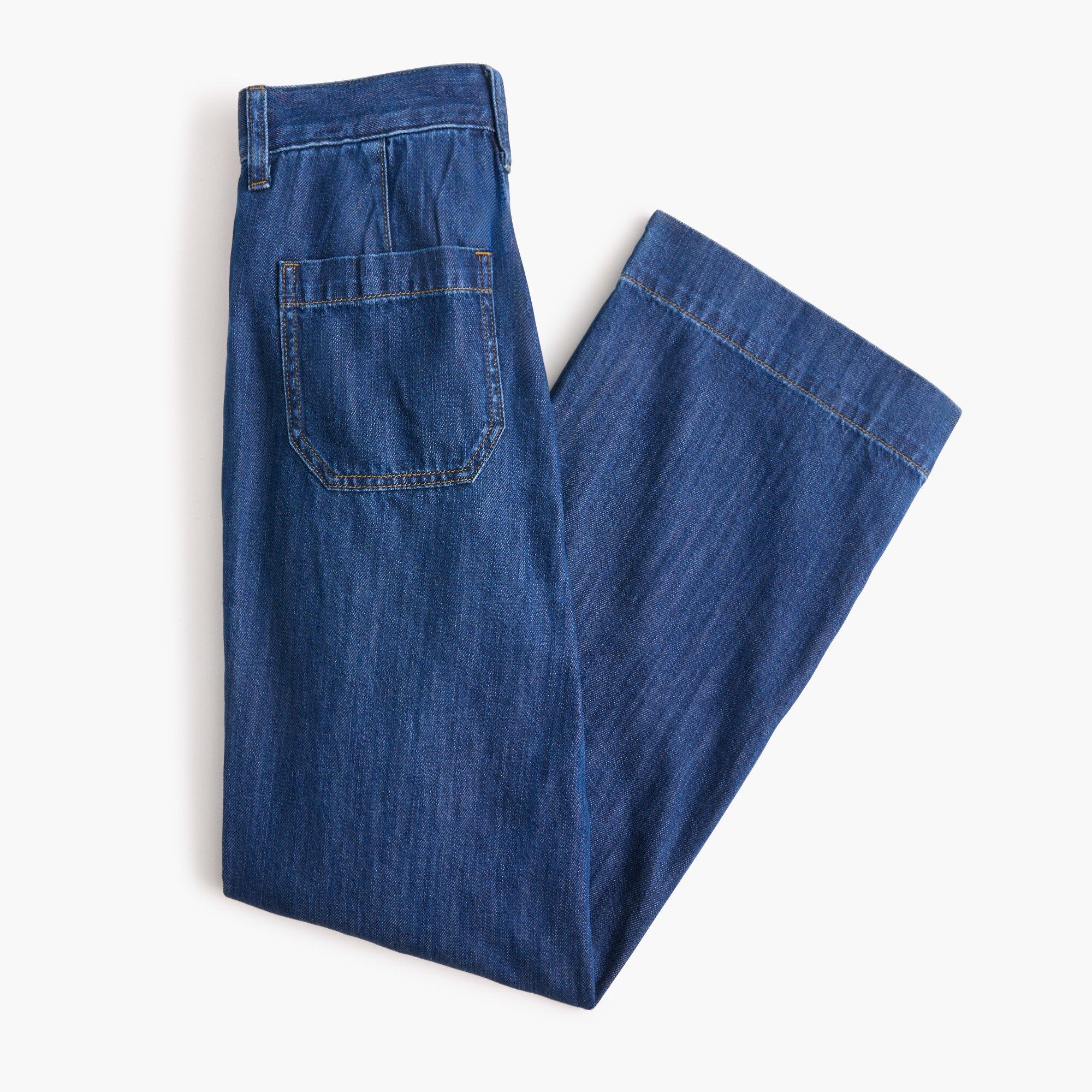 Light-feel Lizzie wide-leg jean